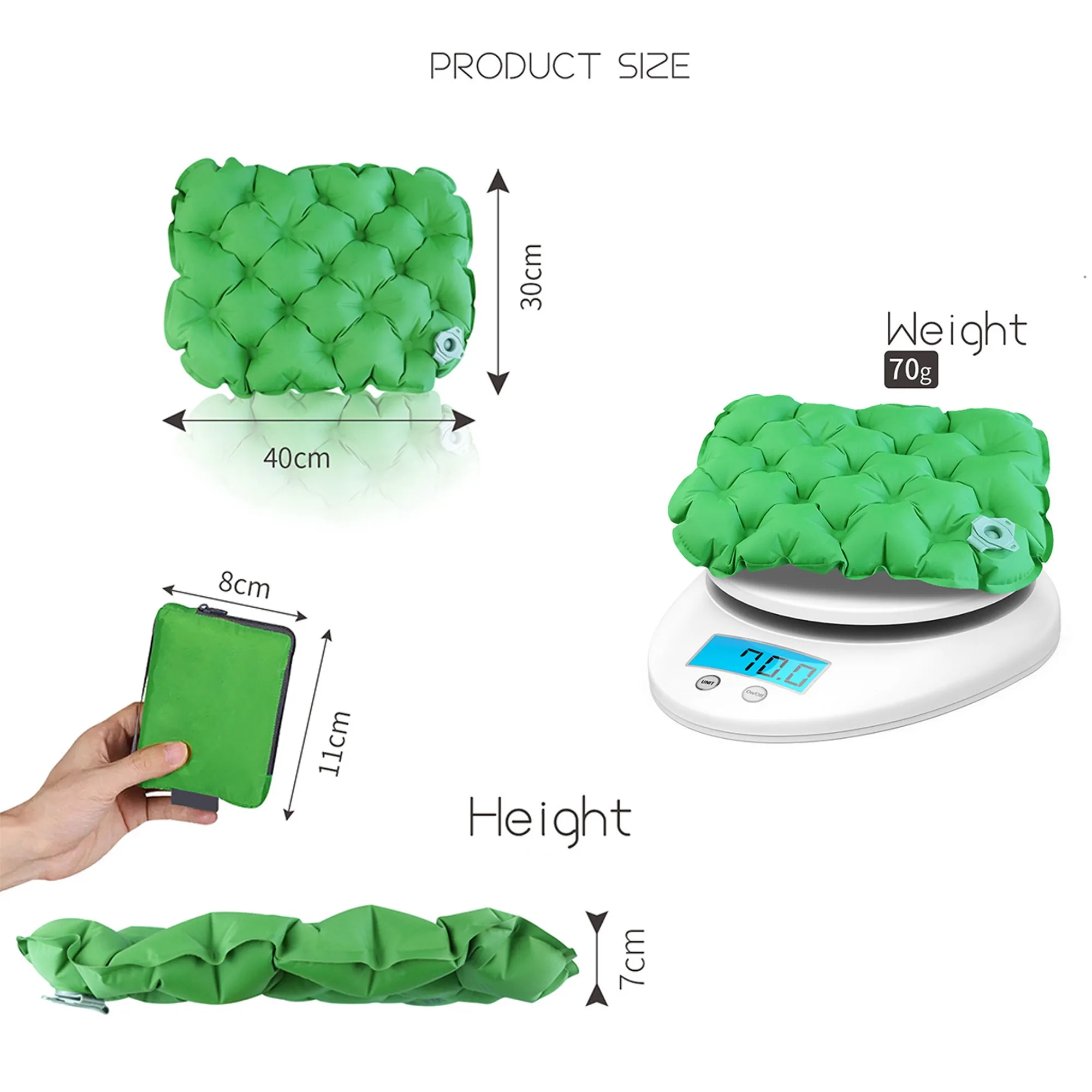 Outdoor Inflatable Cushions Foldable Stadium Seats 2