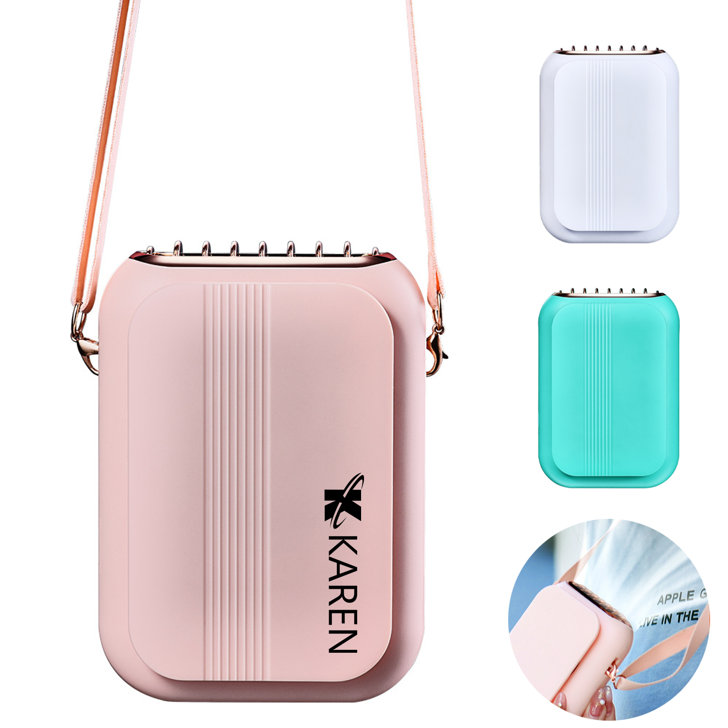 Portable Hanging Neck Fan 2