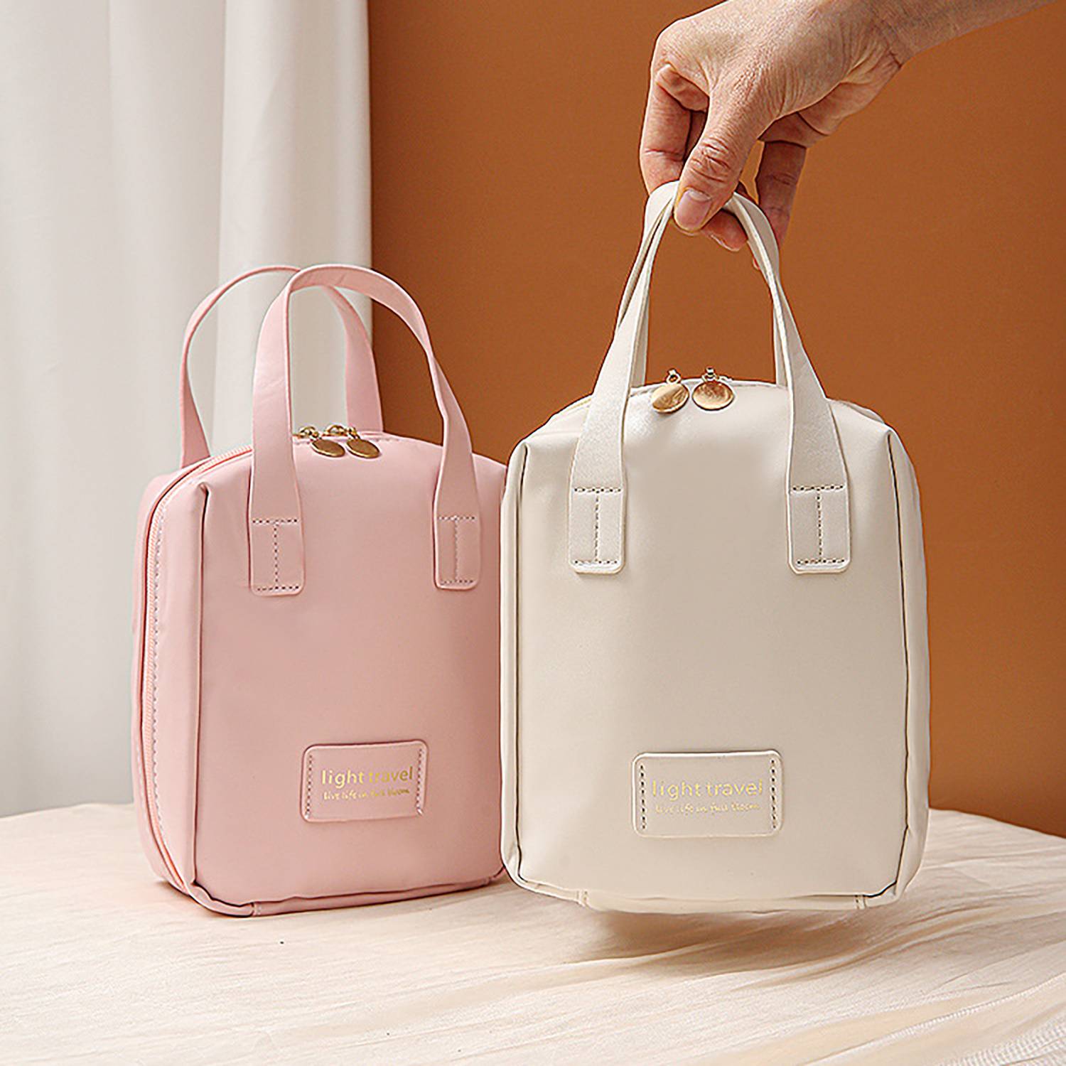 Women & Girls Large Waterproof Travel Makeup Bag 10