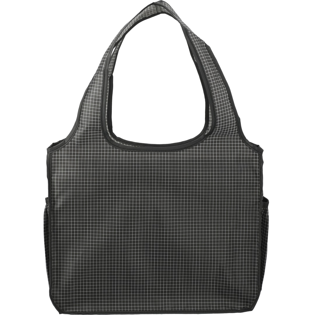 Grid Bungalow Tote, custom tote bag with logo imprint 18
