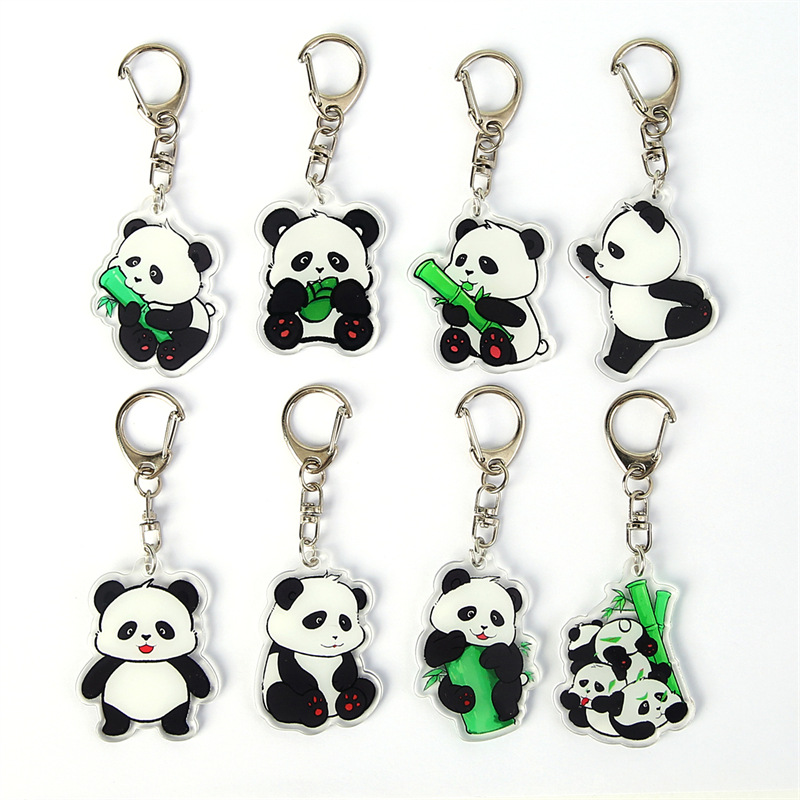 2" Custom 2D Acrylic Keychain– Full Color 3