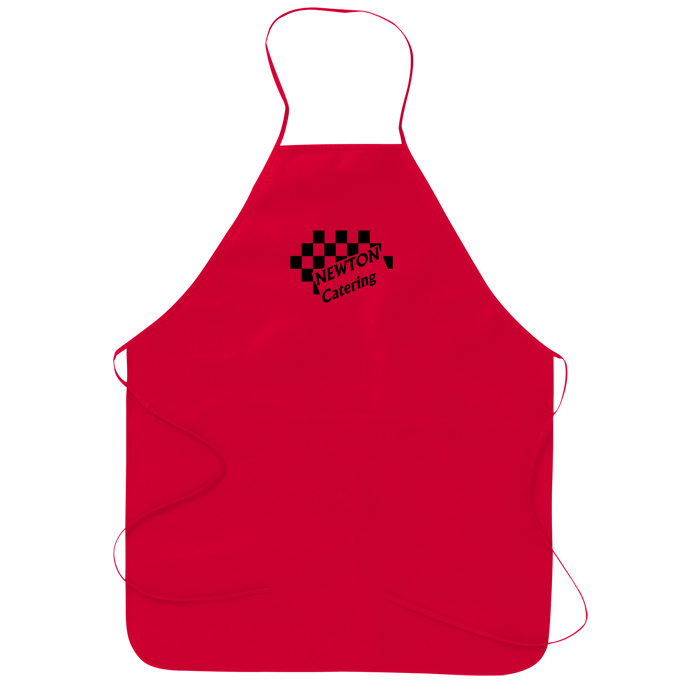 Adults Apron with Print and Neck Strap 5