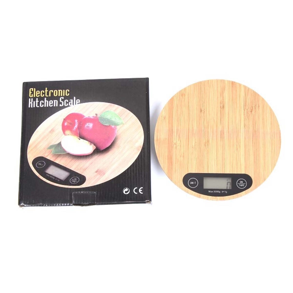 Bamboo Kitchen Scale 3