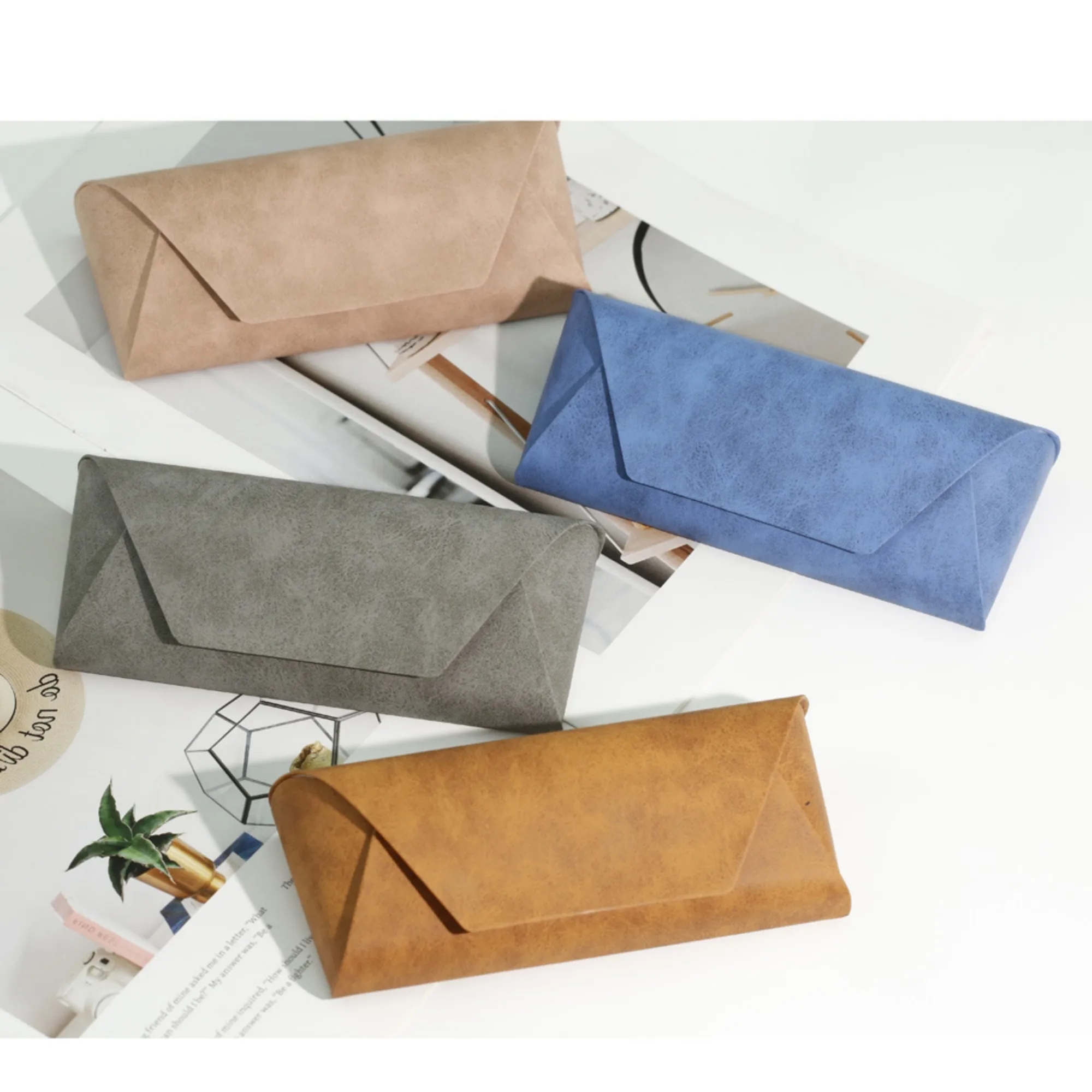Soft Faux Shearling Sunglasses Case 4