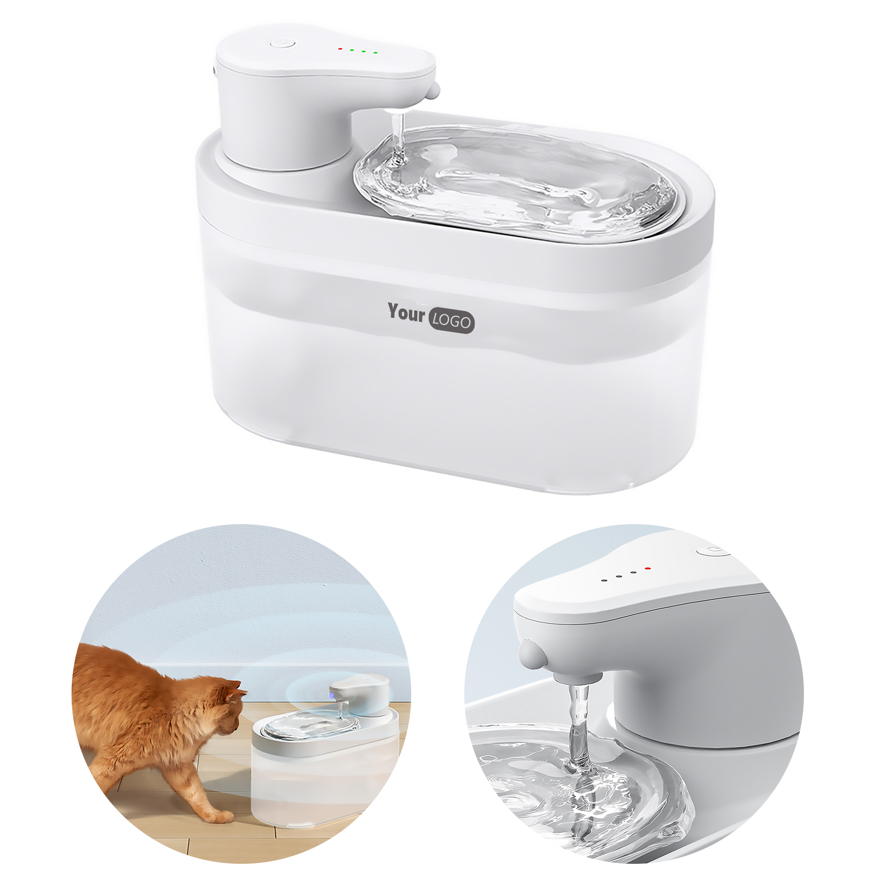 Plastic Automatic Active Water Filtration Water Dispenser 3