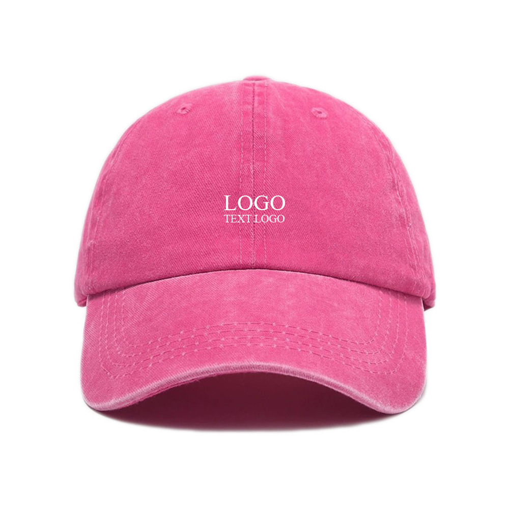 Vintage Washed Custom Dad Hat 8
