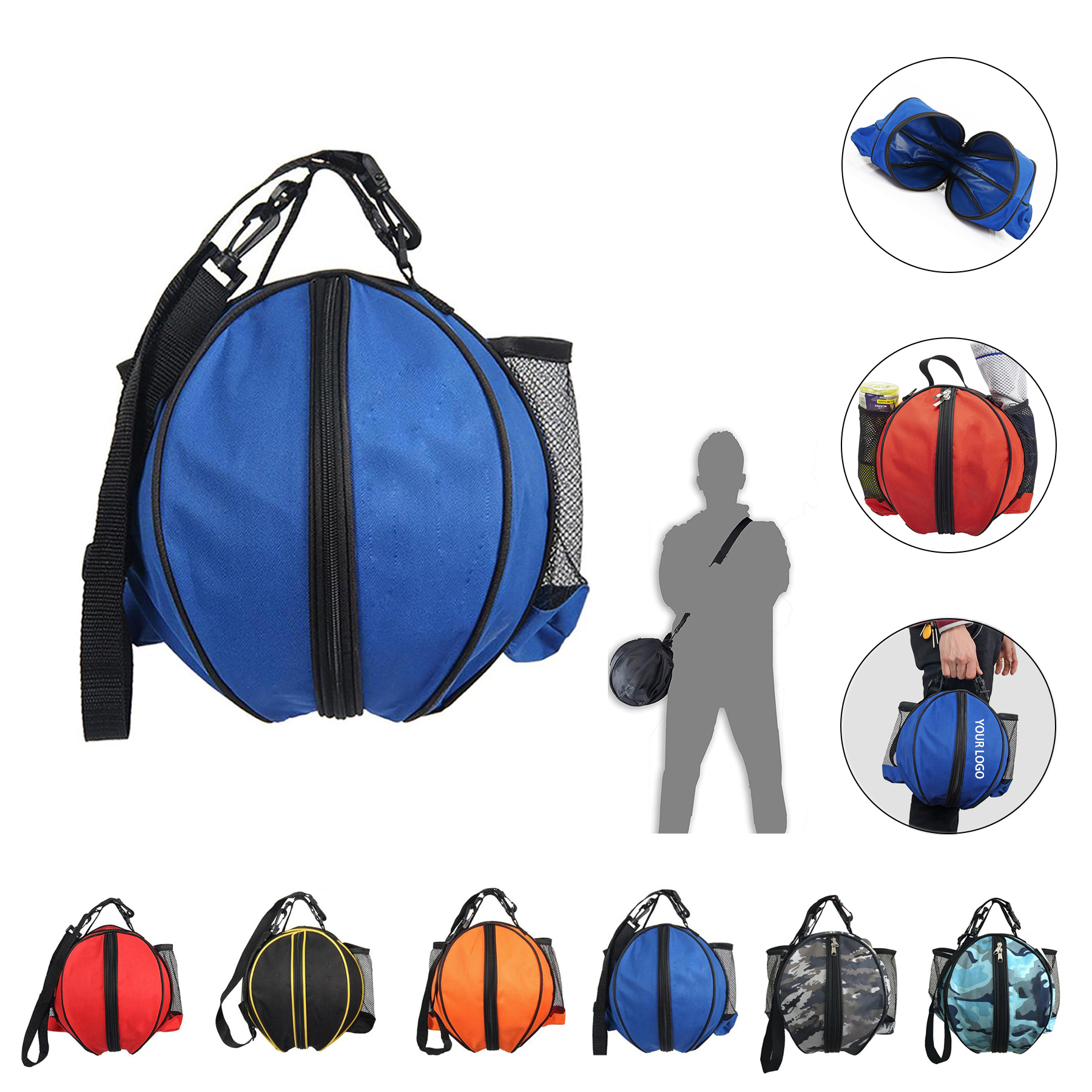 Multipurpose Universal Basketball Shoulder Bag 2