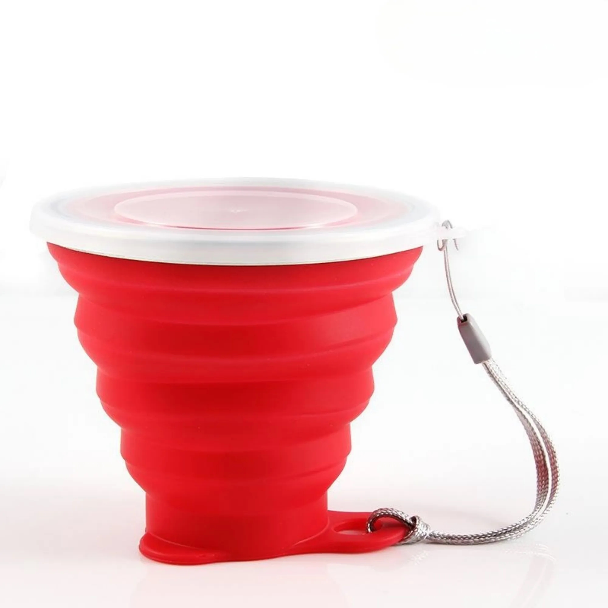 9oz Silicone Collapsible Travel Water Cup MOQ20 12