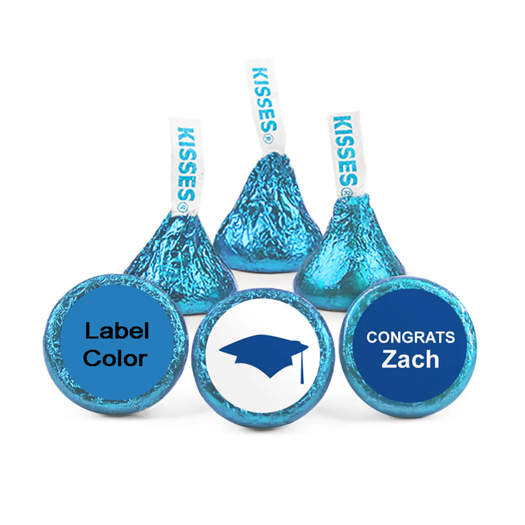 Grad & Year Design - Hershey's Kisses w/ Full Color Label 2