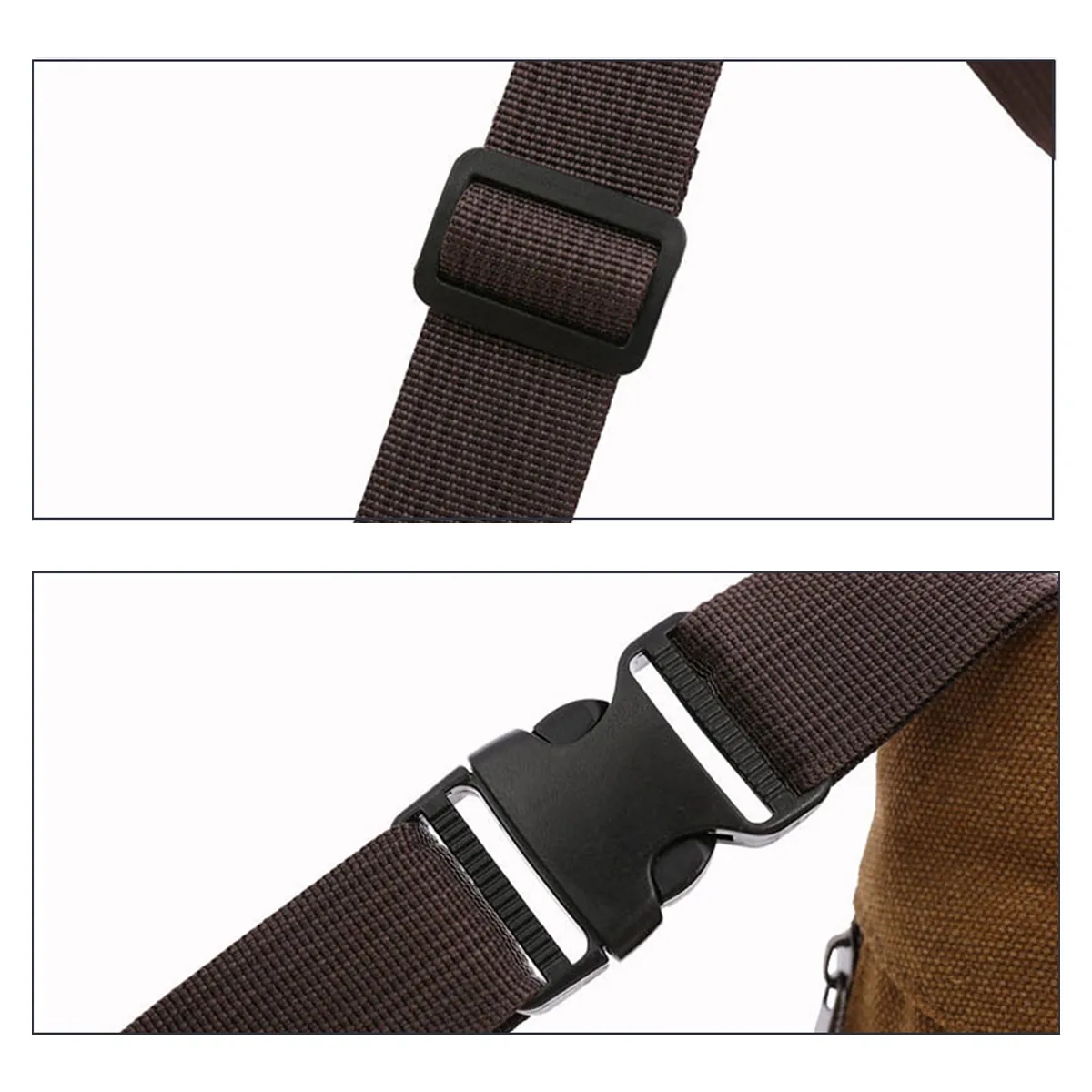 Durable Canvas Sport Fanny Pack Waist Bag 3