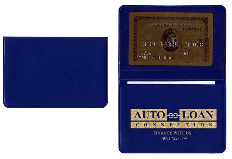 Card Case with 1 Clear Pocket 6