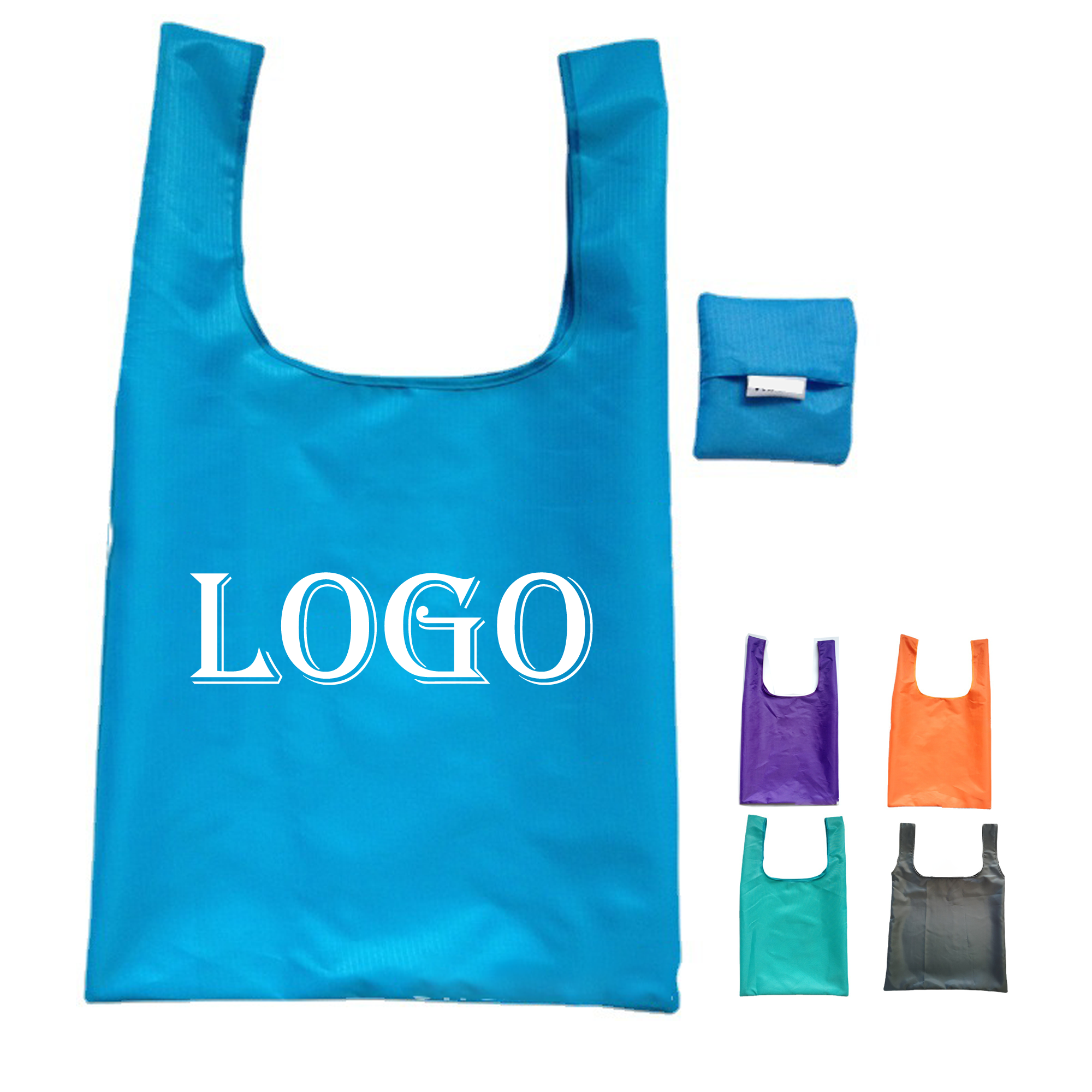 Waterproof Reusable Foldable Shopping Bag 1