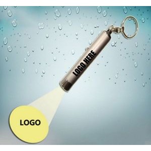 Logo Projection Flashlight Torch Keychain 2