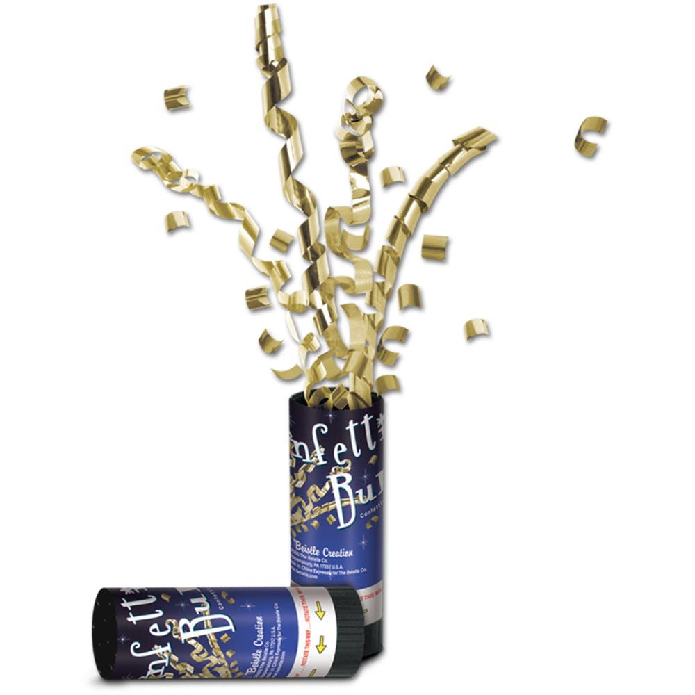 New Year Confetti Bursts - Gold 2