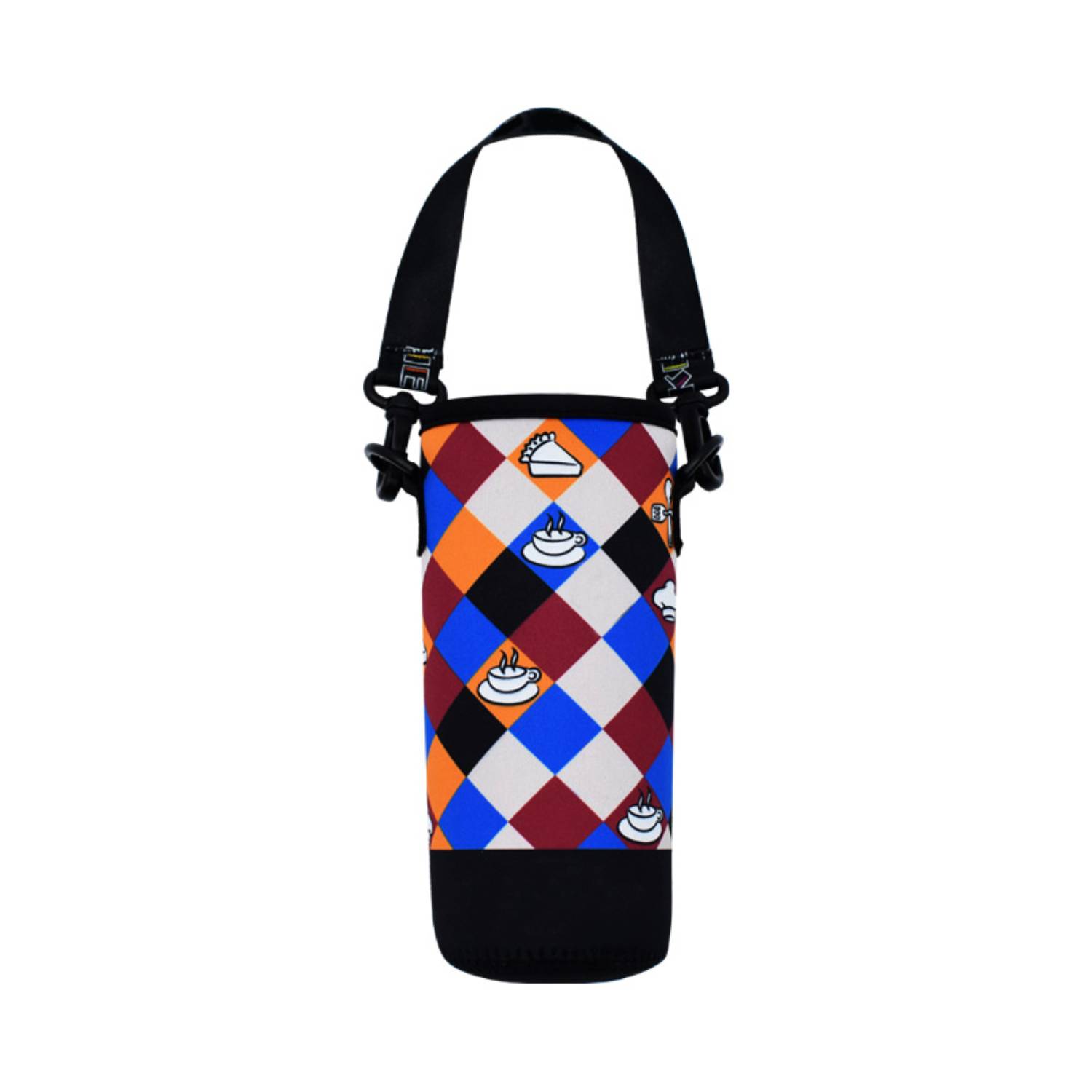 Neoprene Bottle Sleeve with Handle, 16.9 oz., custom koozie with logo imprint 6