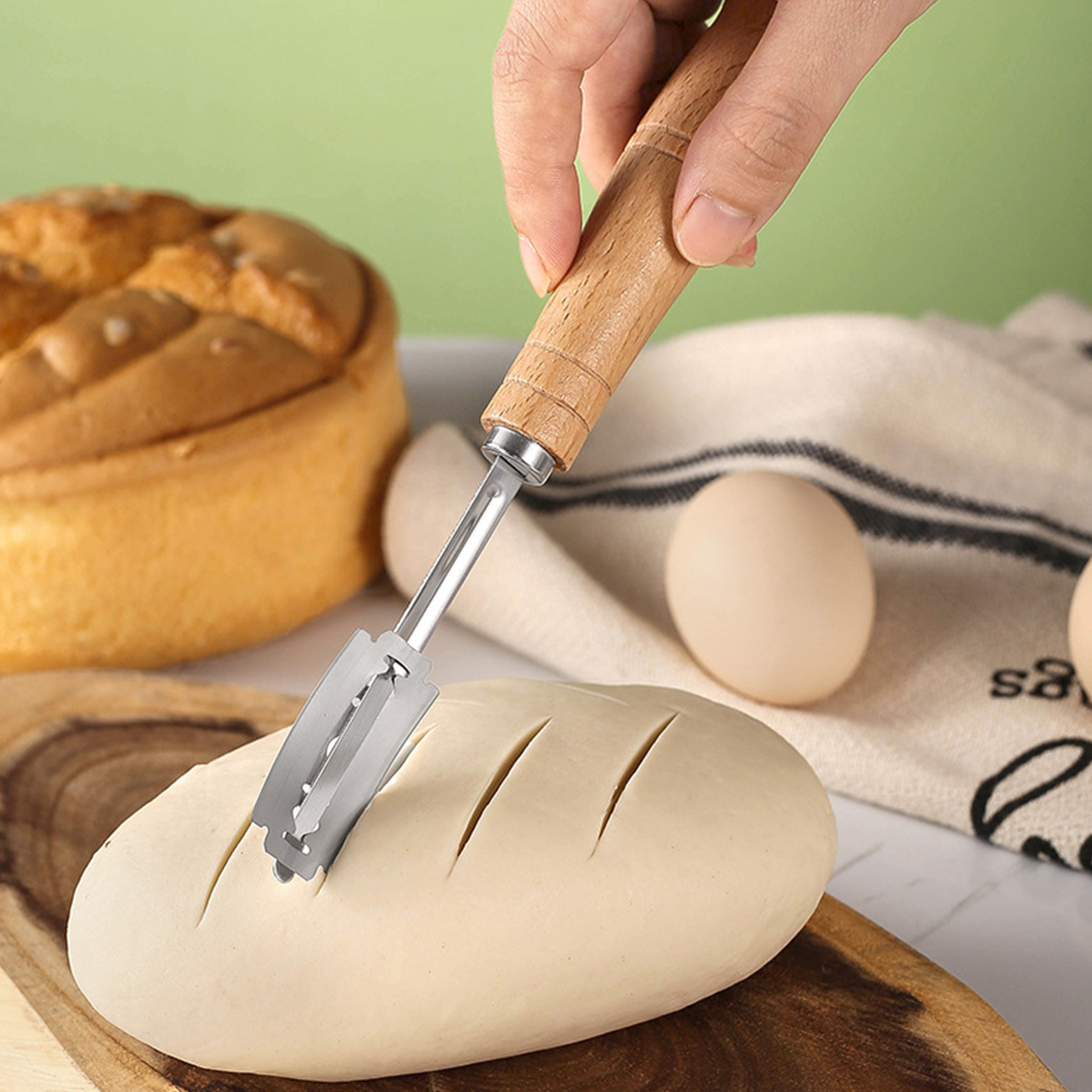 Stainless Steel Bread Cutting Knife 4
