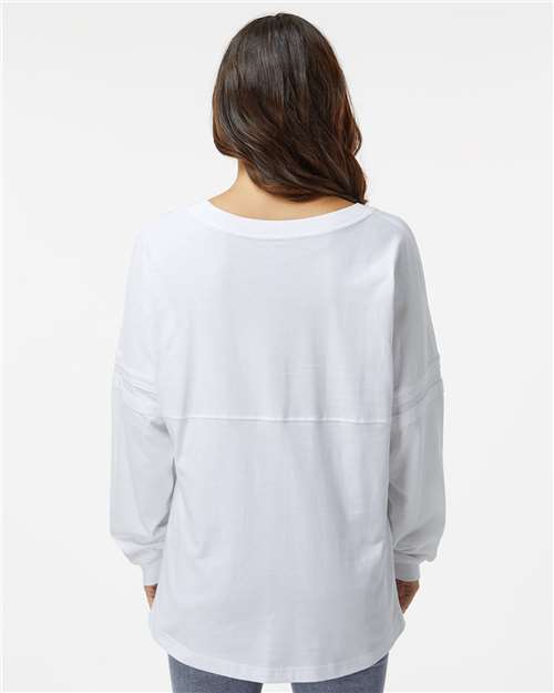Women's Pom Pom Long Sleeve Jersey T-Shirt - BW3514 80