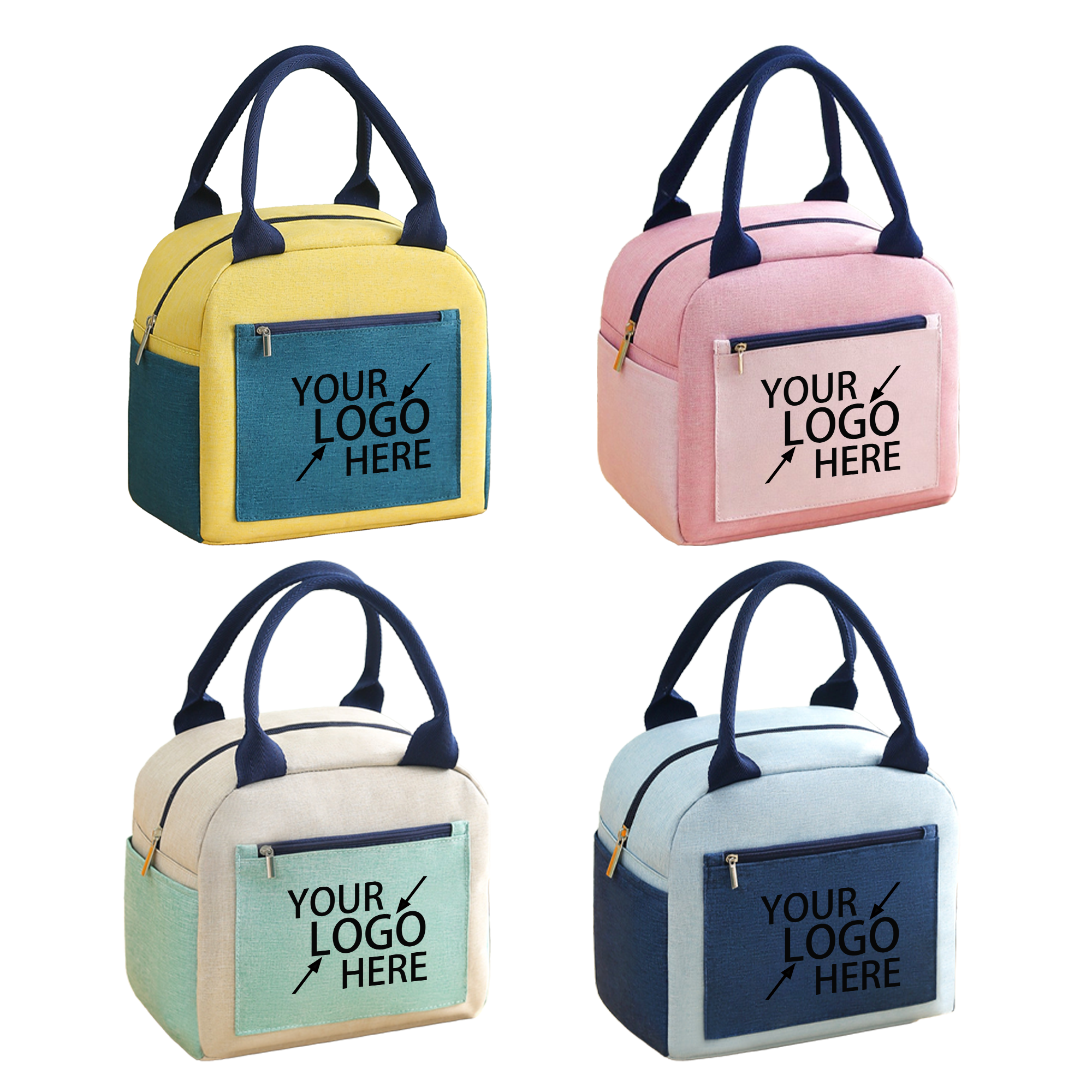Oxford Fabric Lunch Tote with Foil Insulation 2