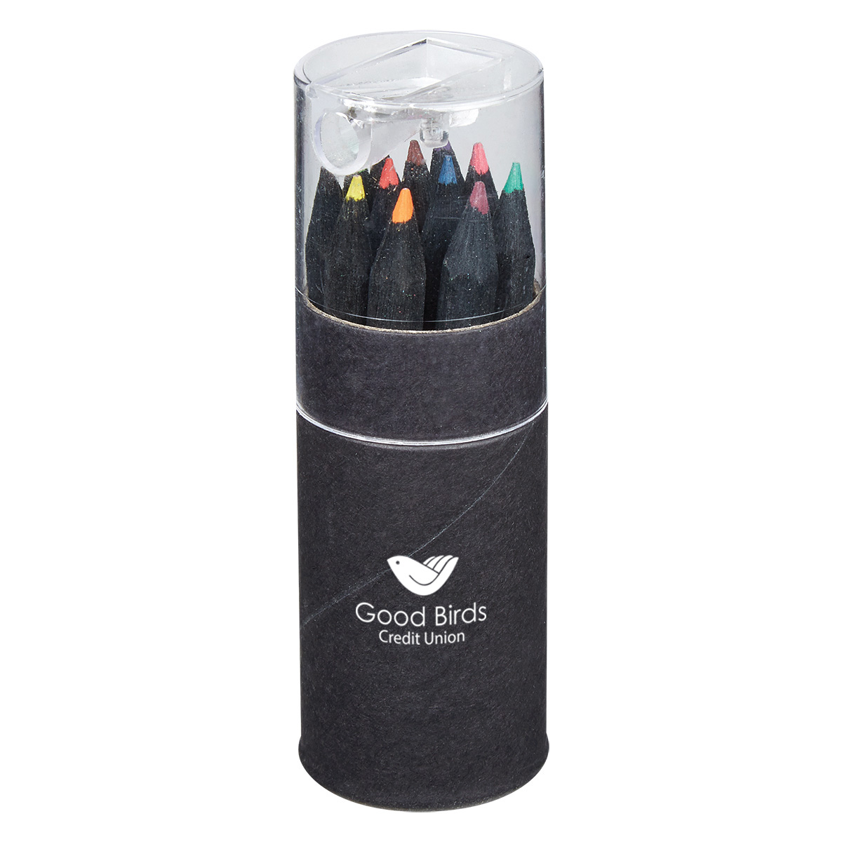 Blackwood 12-Piece Colored Pencil Set In Tube With Sharpener 4