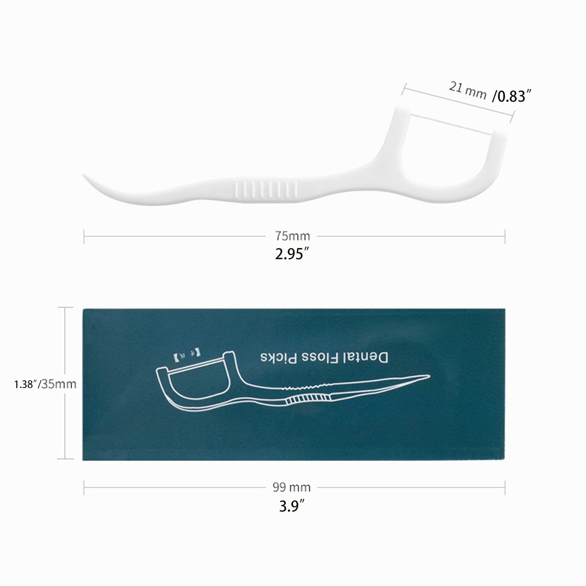 Individually Packaged With Disposable Floss Picks 4
