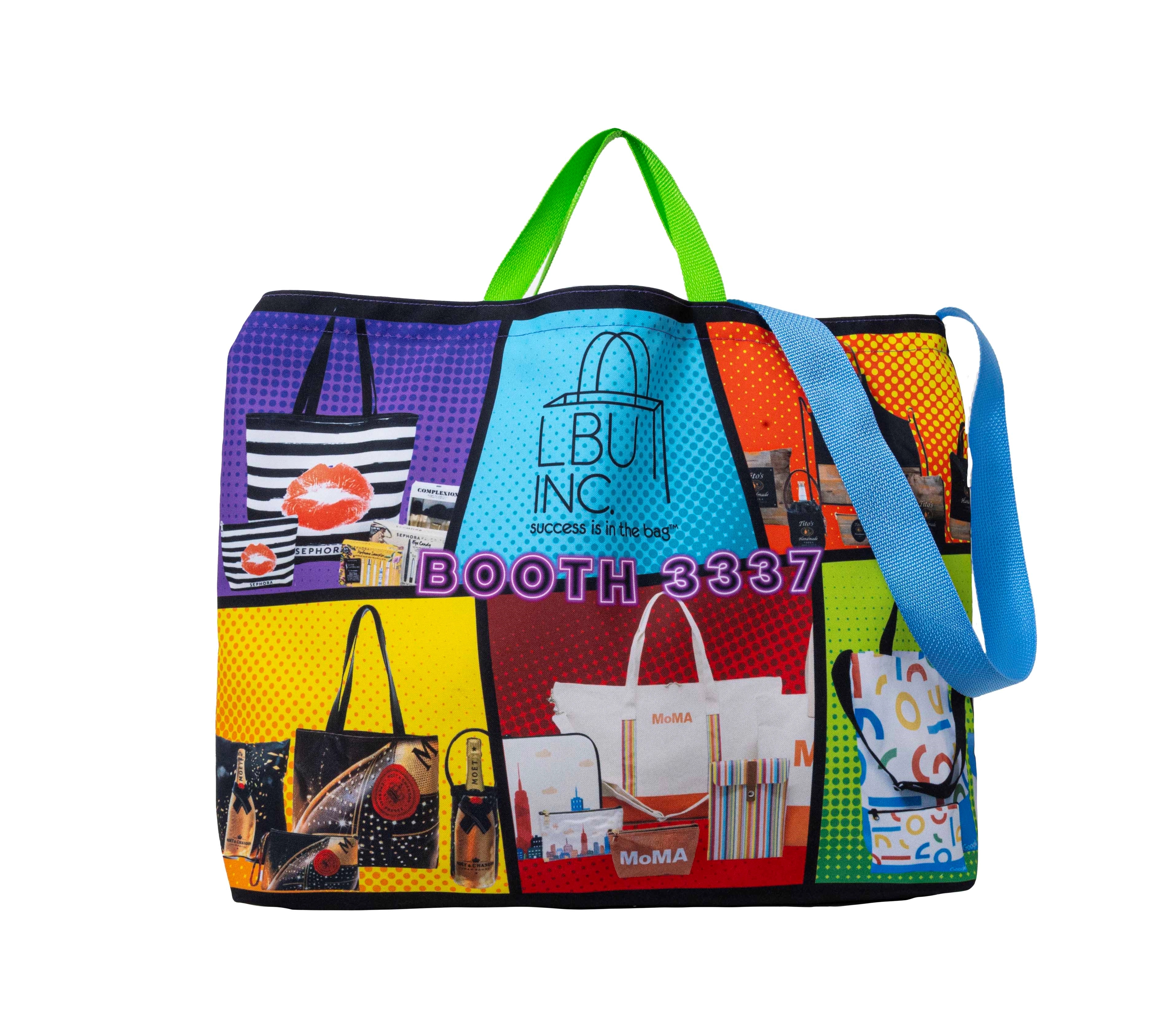 Sublimated Conference Tote Bags (20" x 15" x 4") 1