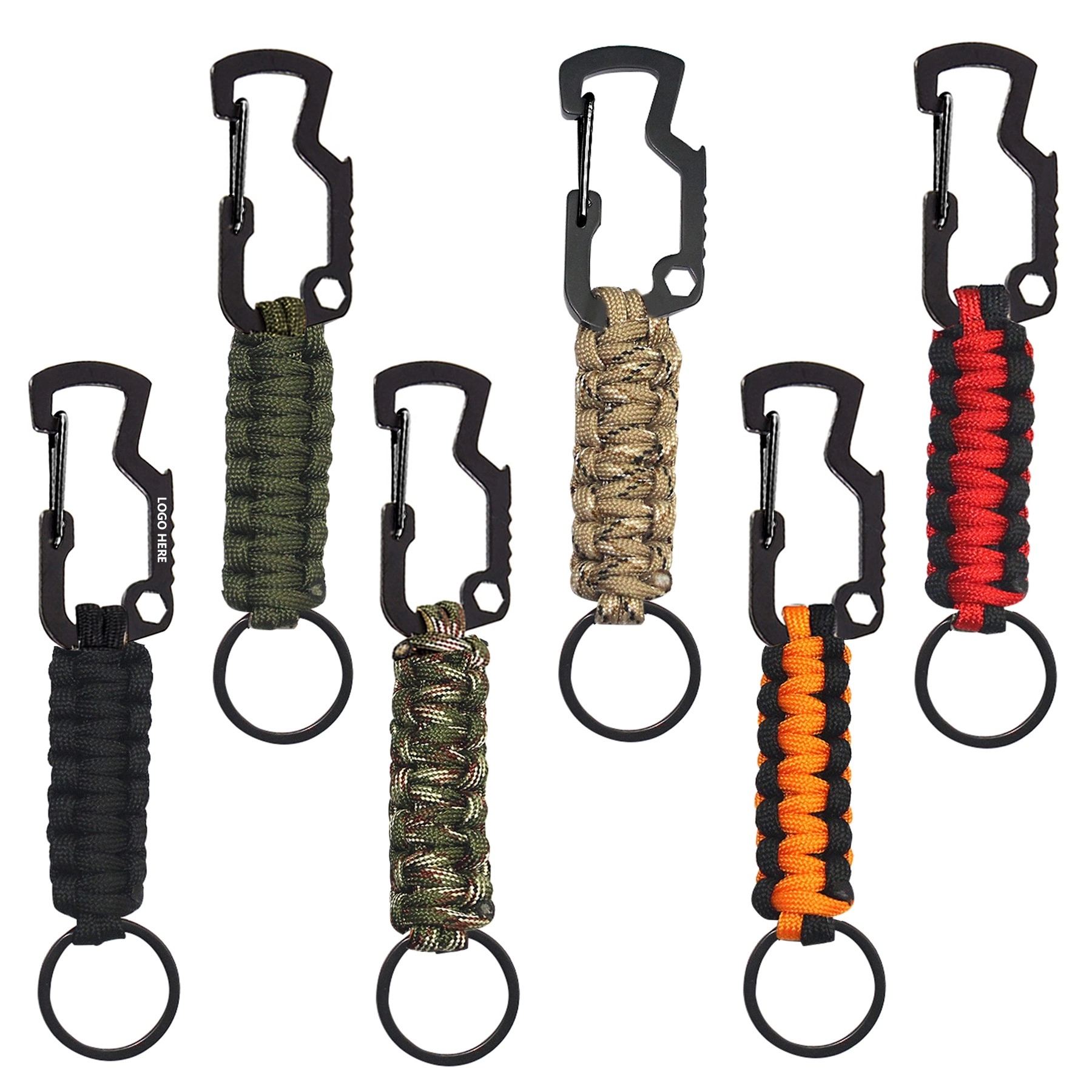 Bottle Opener Emergency Rope Keychain 2