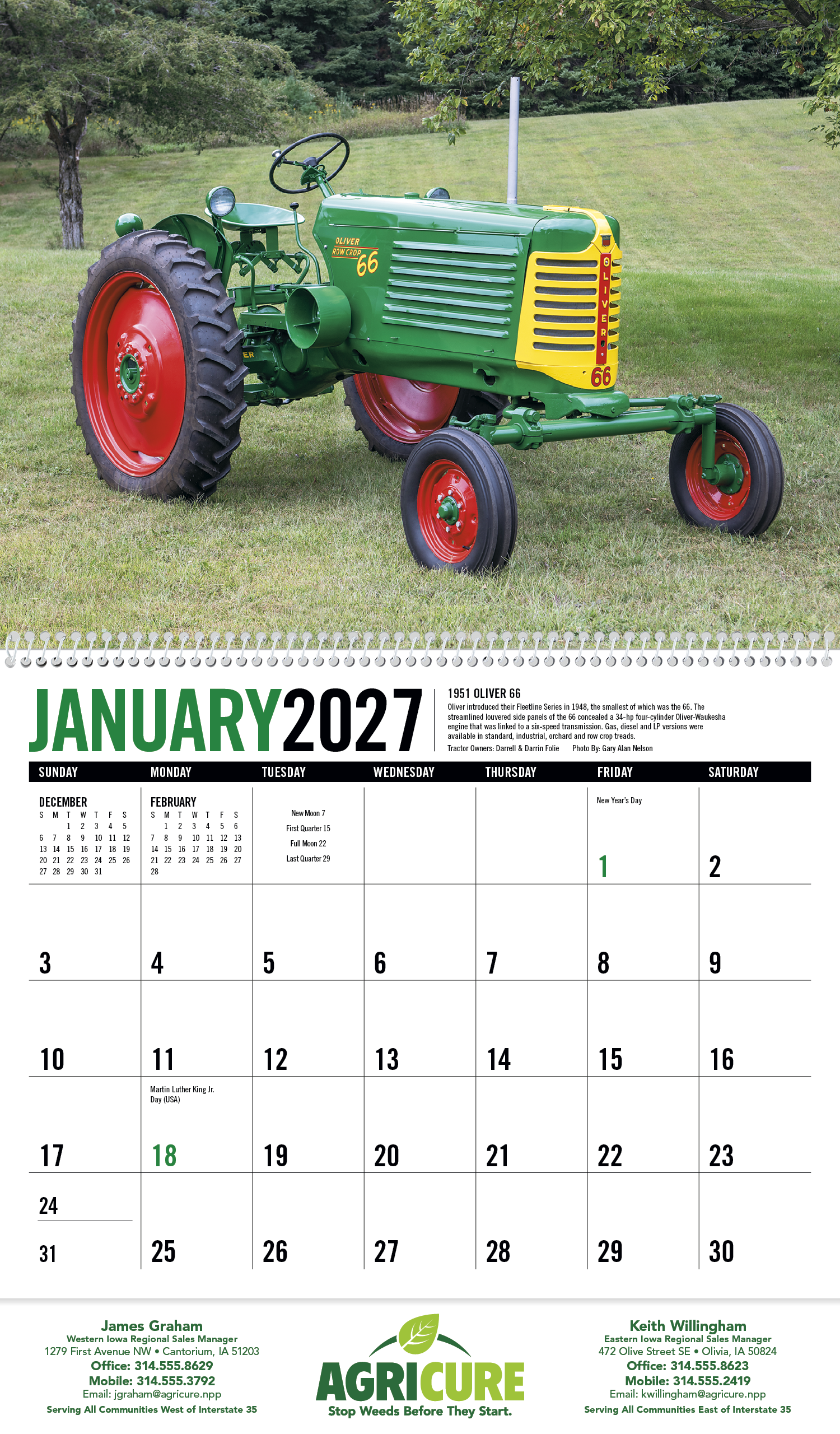 Triumph® Calendars Antique Tractors Calendar 86