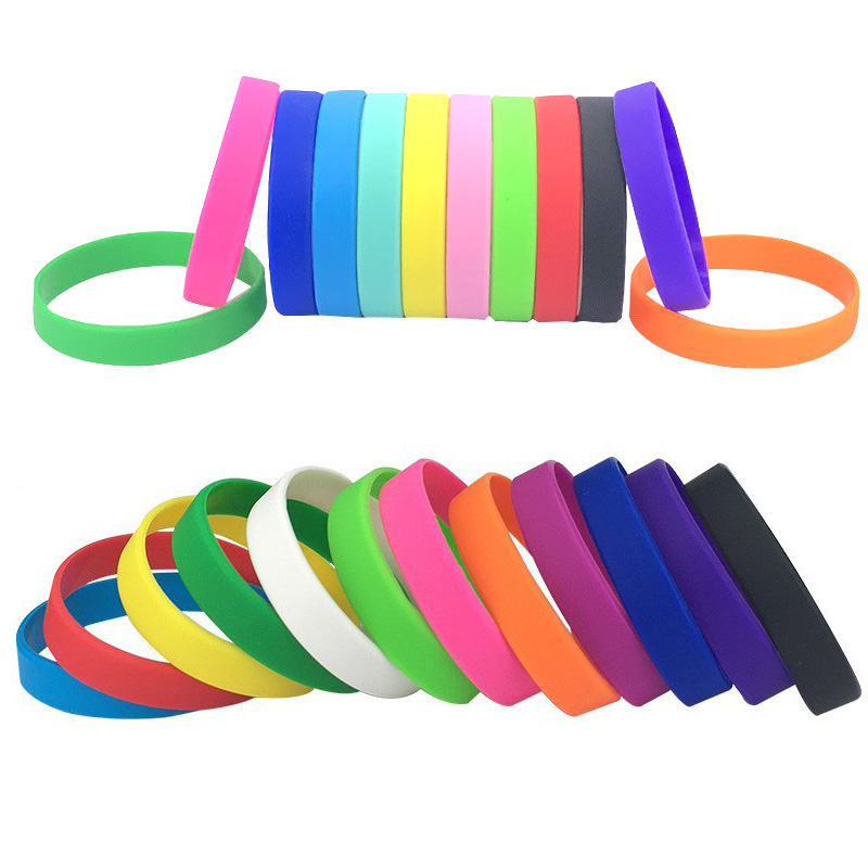 Screen Printed Silicone Bracelets 3