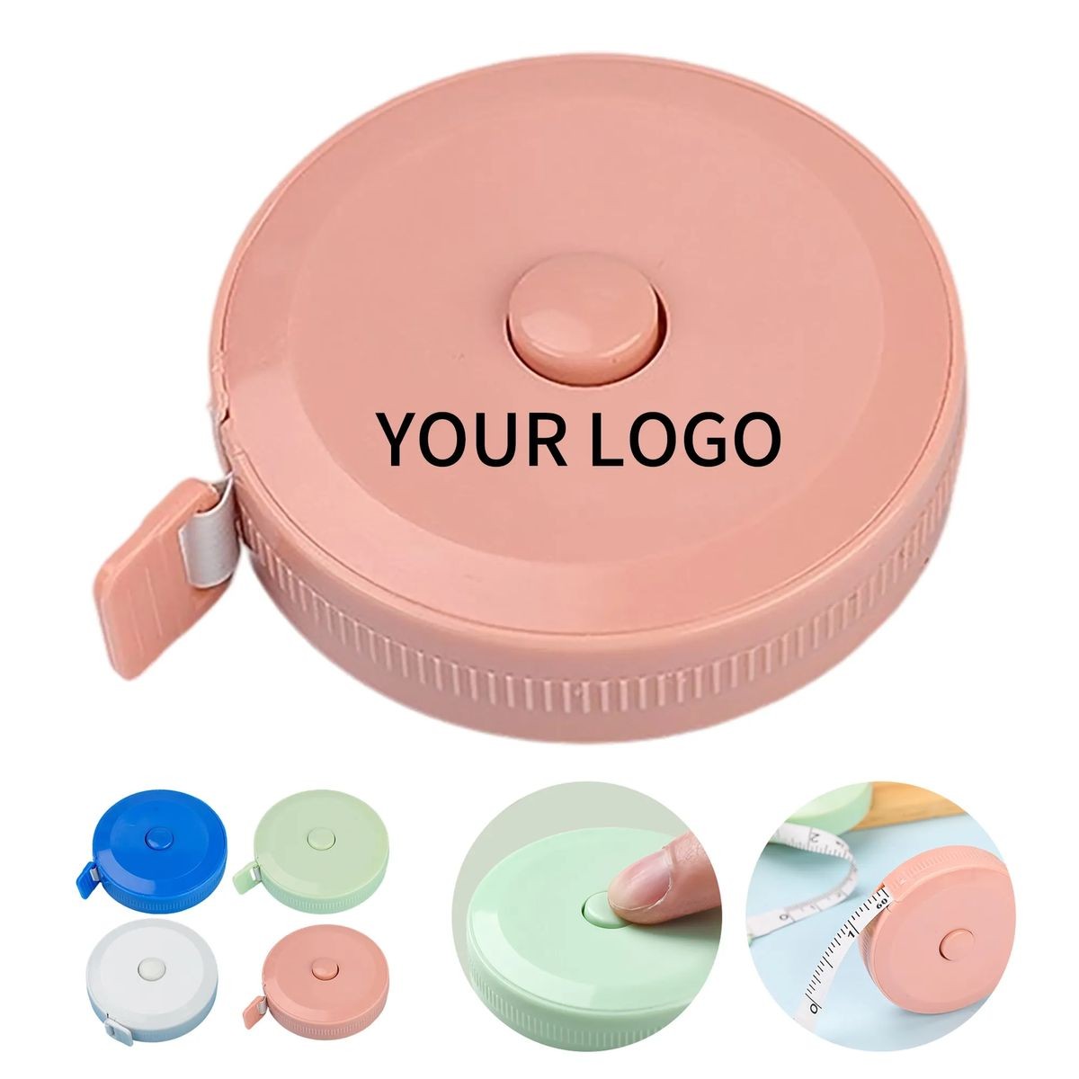 Portable Retractable Tape Measure with Silkscreen Logo 1