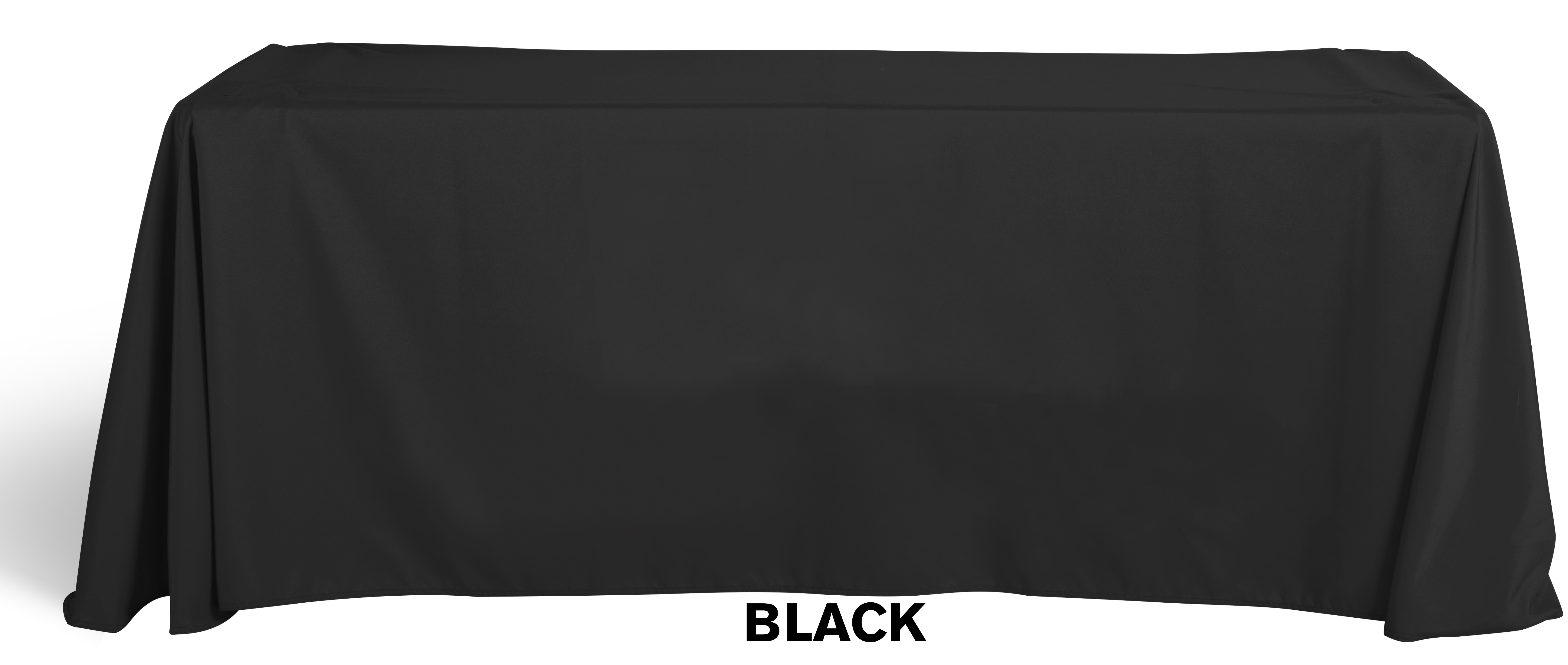 4' Flat, 4 Sided Dye Sublimation Front Panel Imprint Table Cover 3