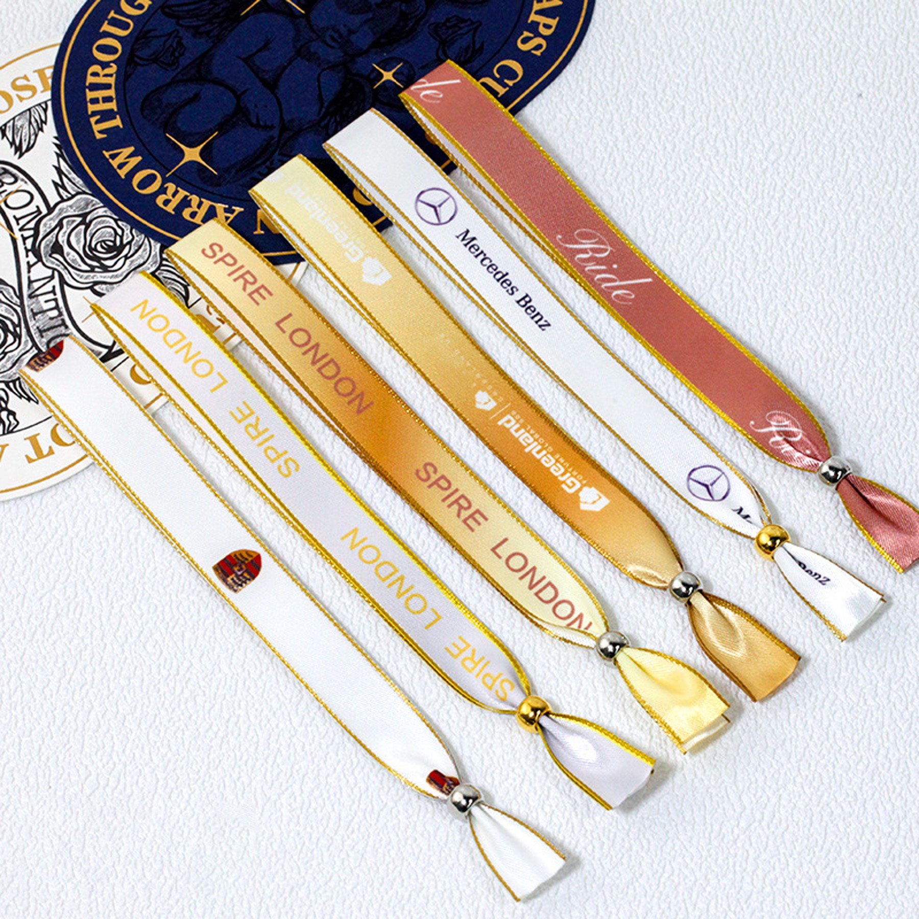 Disposable Wristband Polyester Bracelet 2