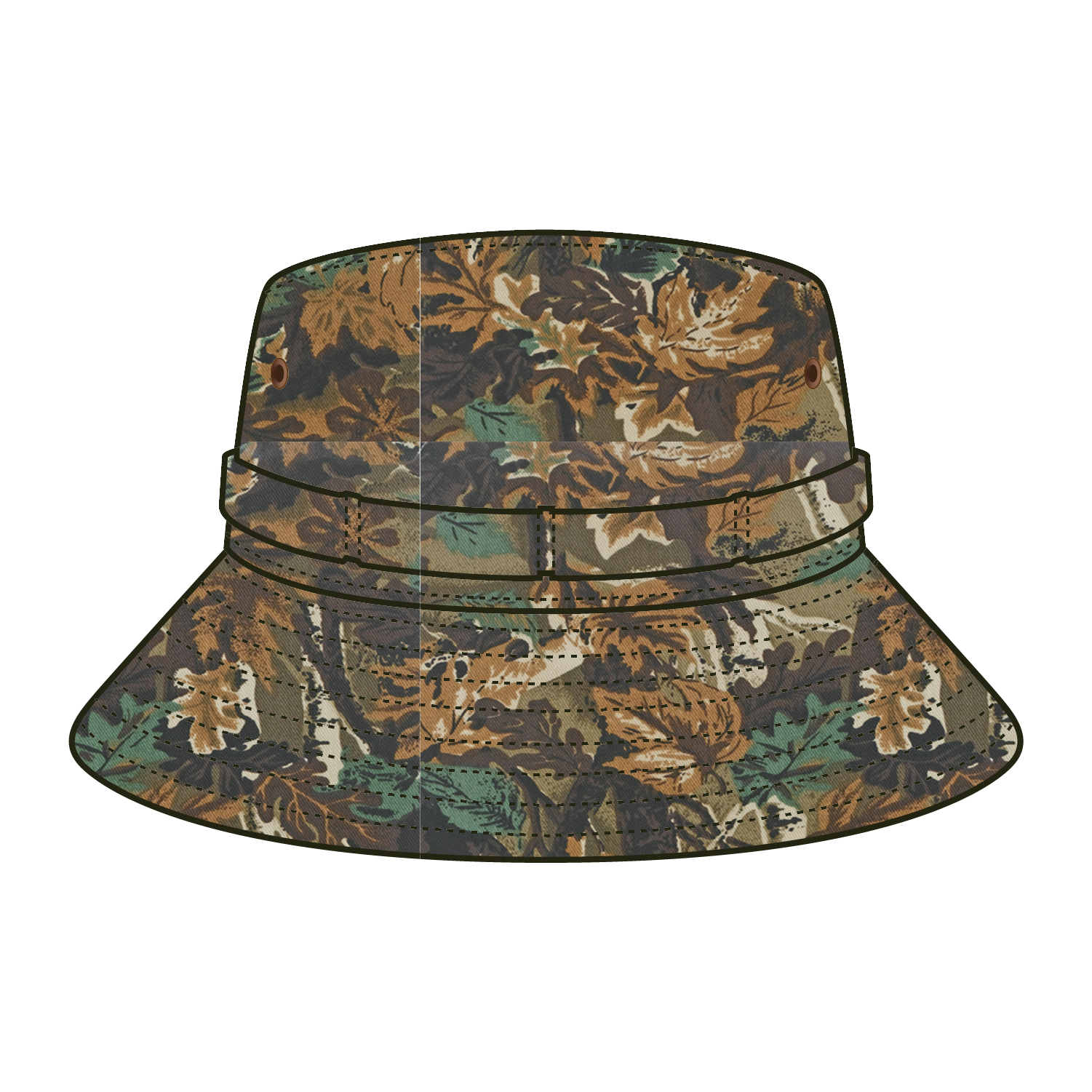 OTTO CAP Camouflage Bucket Hat 17