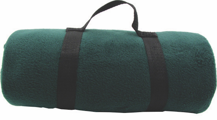 Fleece Blanket w/Nylon Strap 8