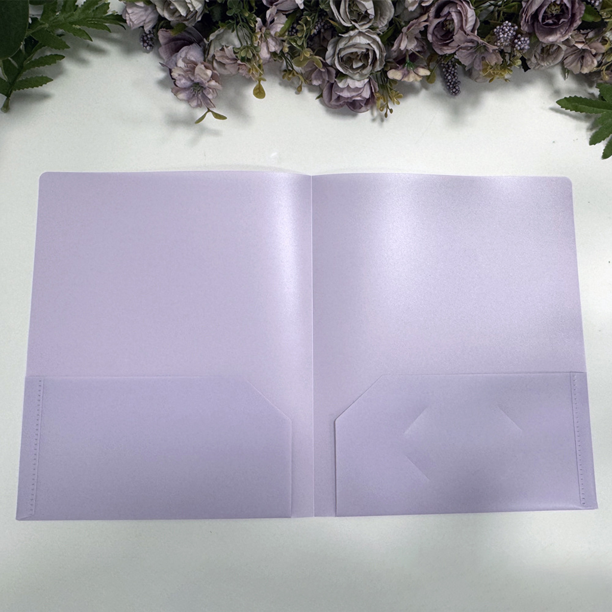 Folders With Pockets PP Plastic Office 9