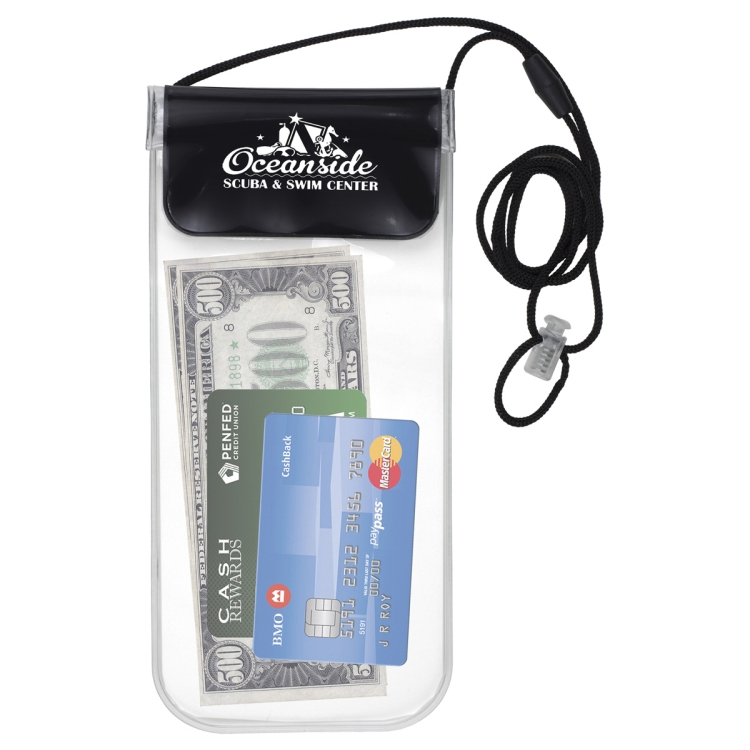 "Truckee" Clear Touch Through Water-Resistant Cell Phone and Accessories Carrying Case 11