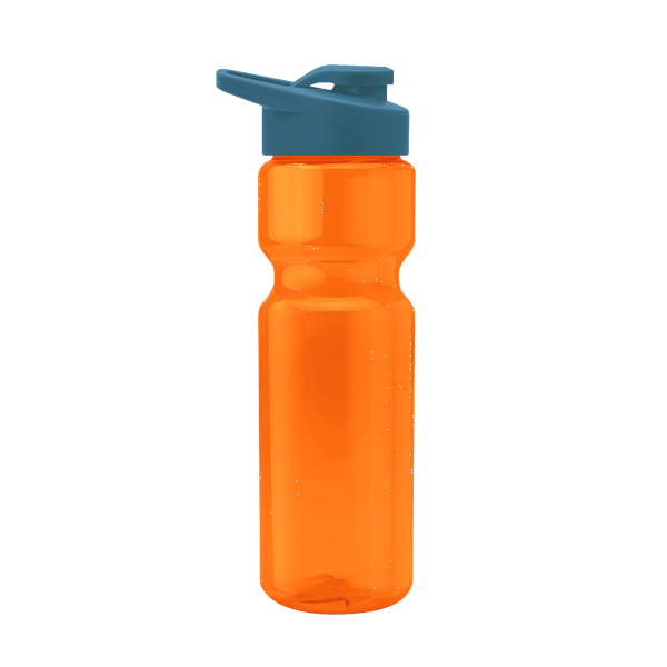 Blazer 28oz Transparent Bike Bottle w/Drink-thru Lid 2633