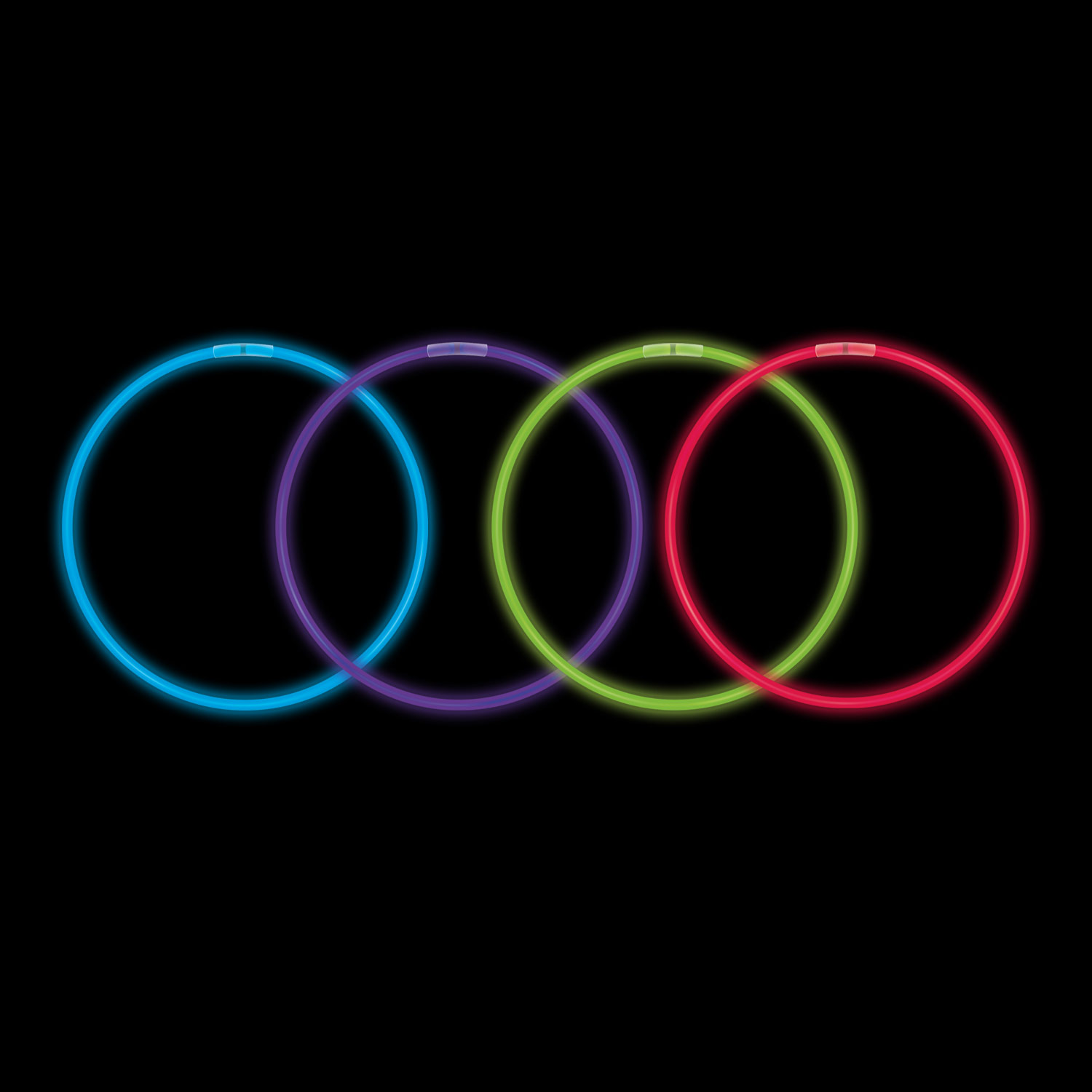 8" Glow Bracelets (50 Pack)