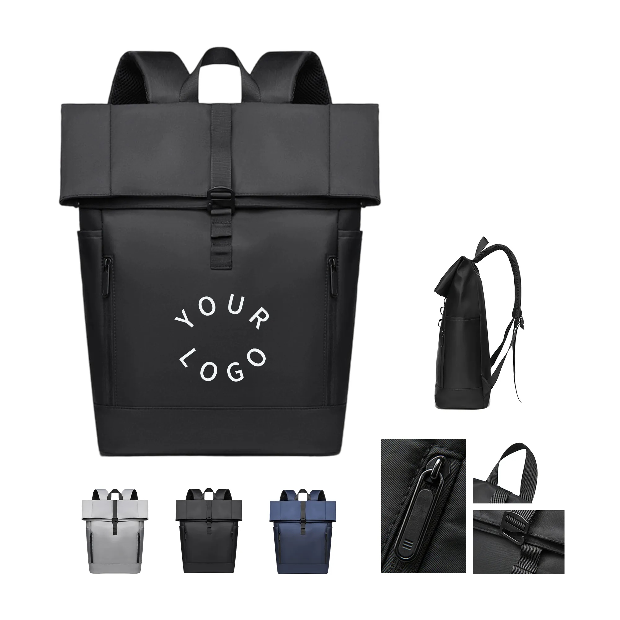 Polyester Laptop Backpack 3