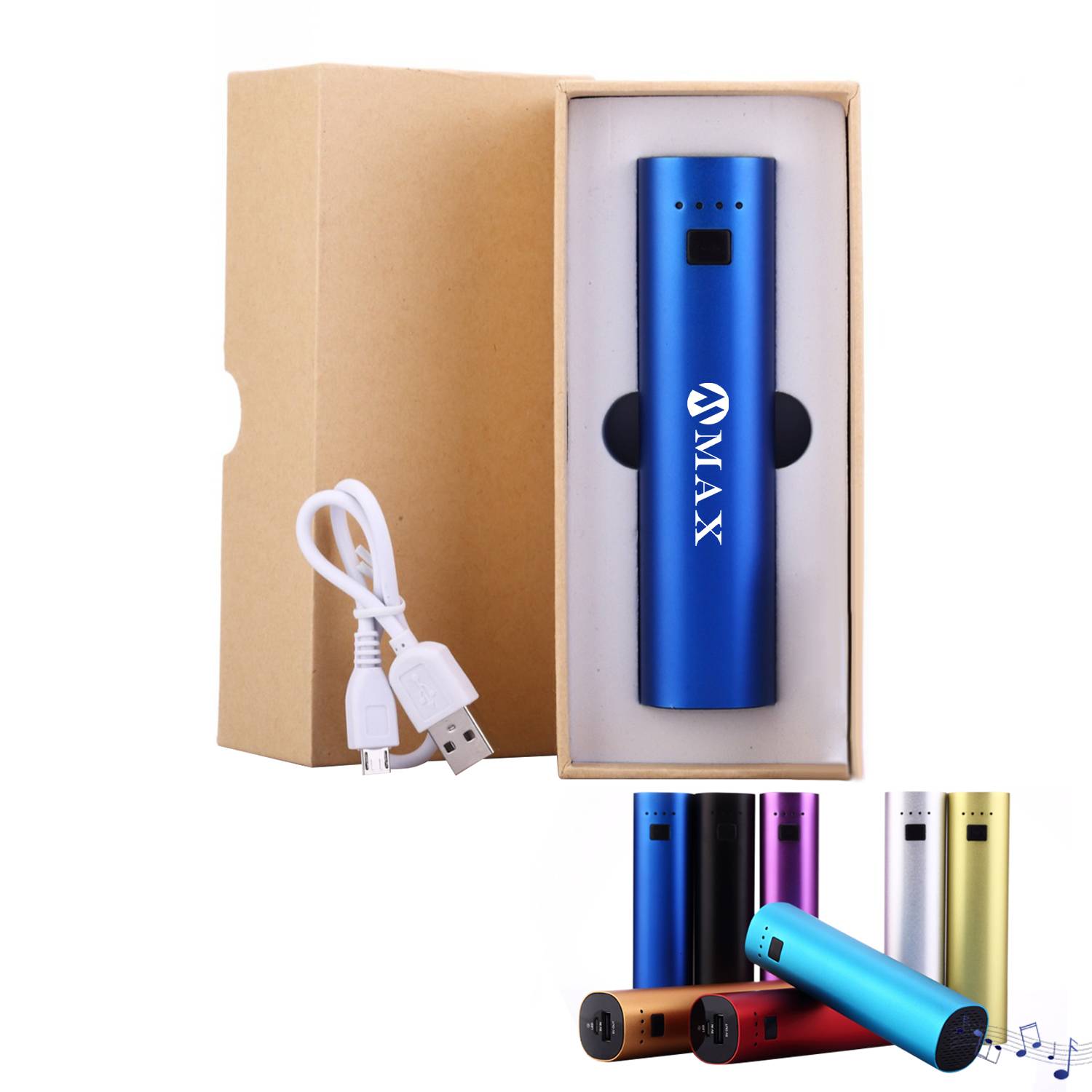 Portable Bluetooth Speaker with 4000mh Mobile Power Supply 24