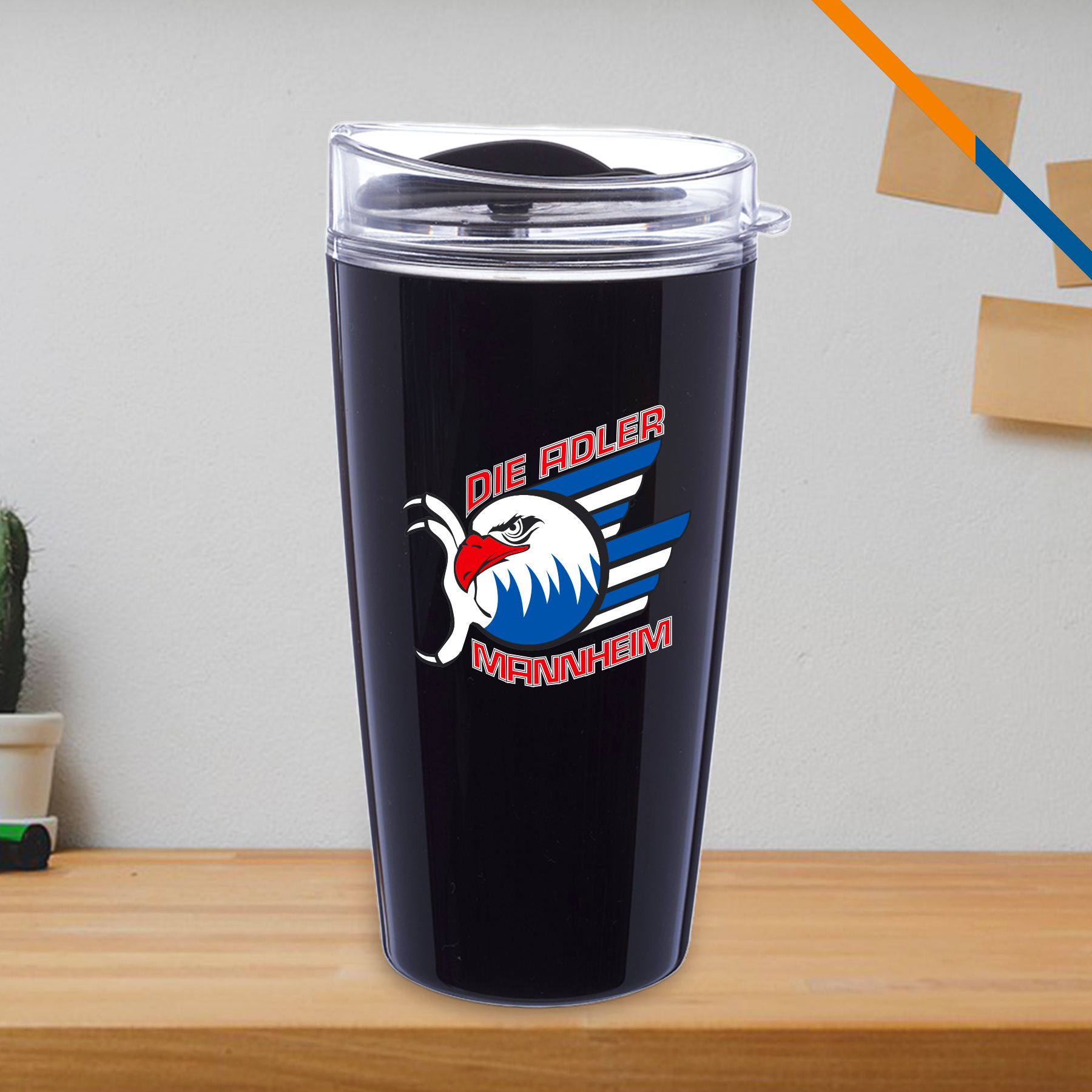 Serio Plastic Coffee Tumbler - 16 OZ. 4