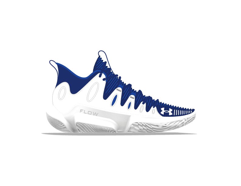 UA Flow Breakthru 4 Women's Basketball Shoes, custom athletic wear with logo imprint 15