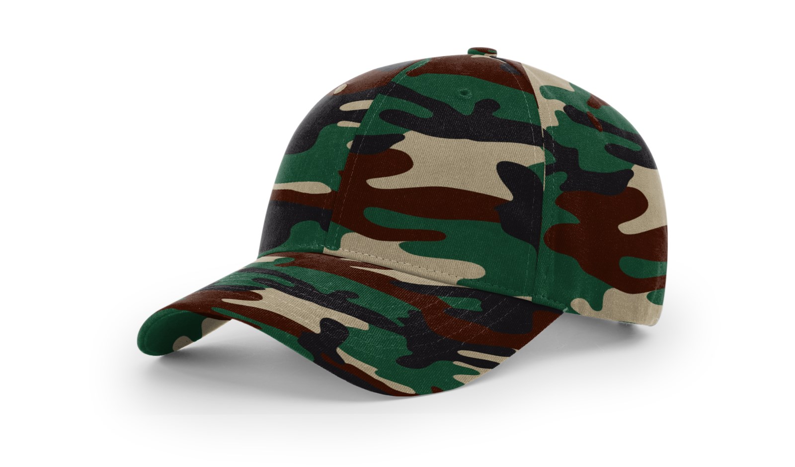  Casual Twill Camo Strapback 2