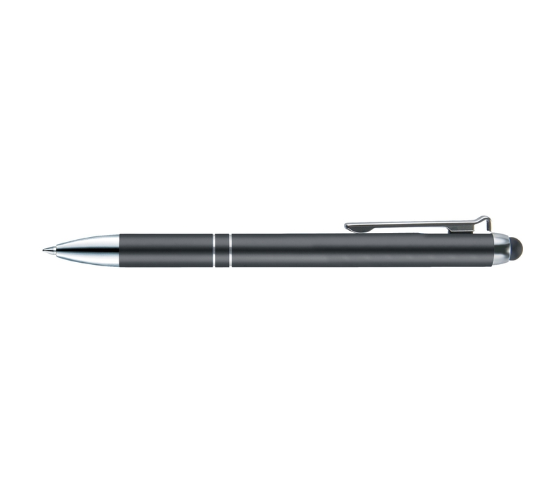 2-in-1 Retractable Stylus Metal Pen 1
