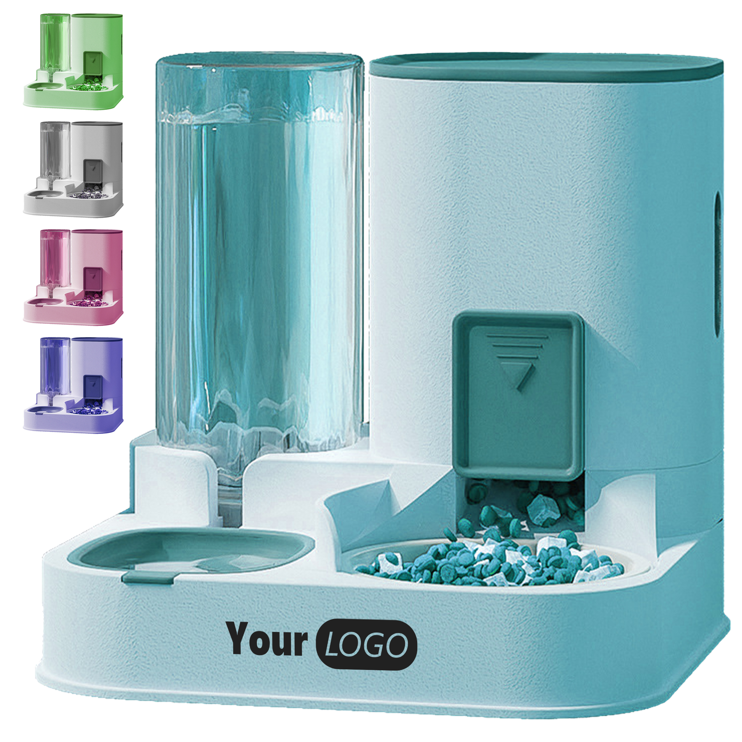 Polypropylene Custom Large Pet Food Feeder 4