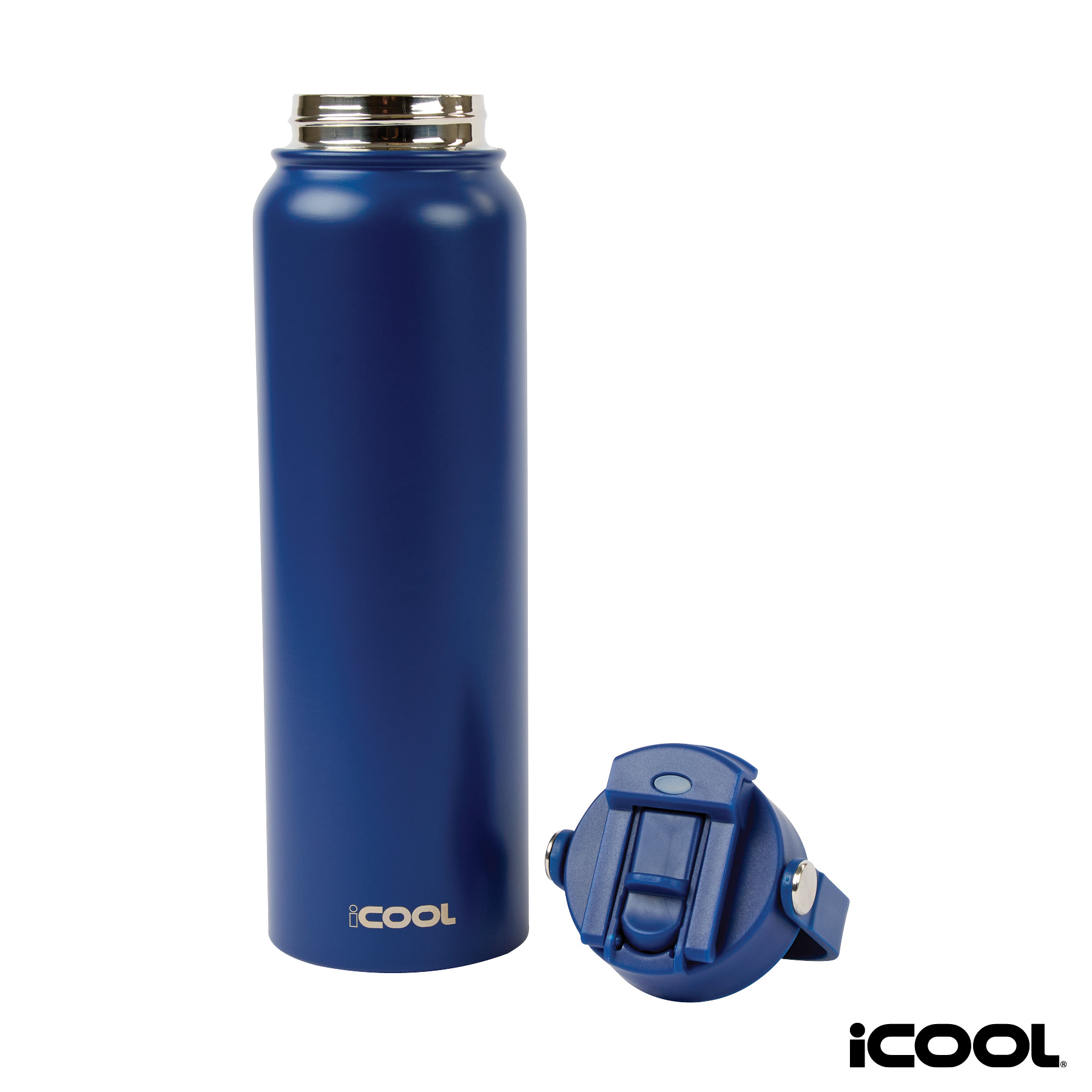 iCOOL® Glenwood 35 oz. Double Wall, Recycled Stainless Steel Water Bottle 21