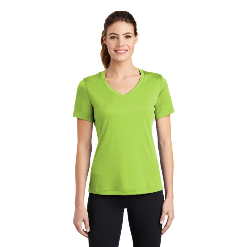 Sport-Tek Women's PosiCharge Competitor V-Neck Tee. 42