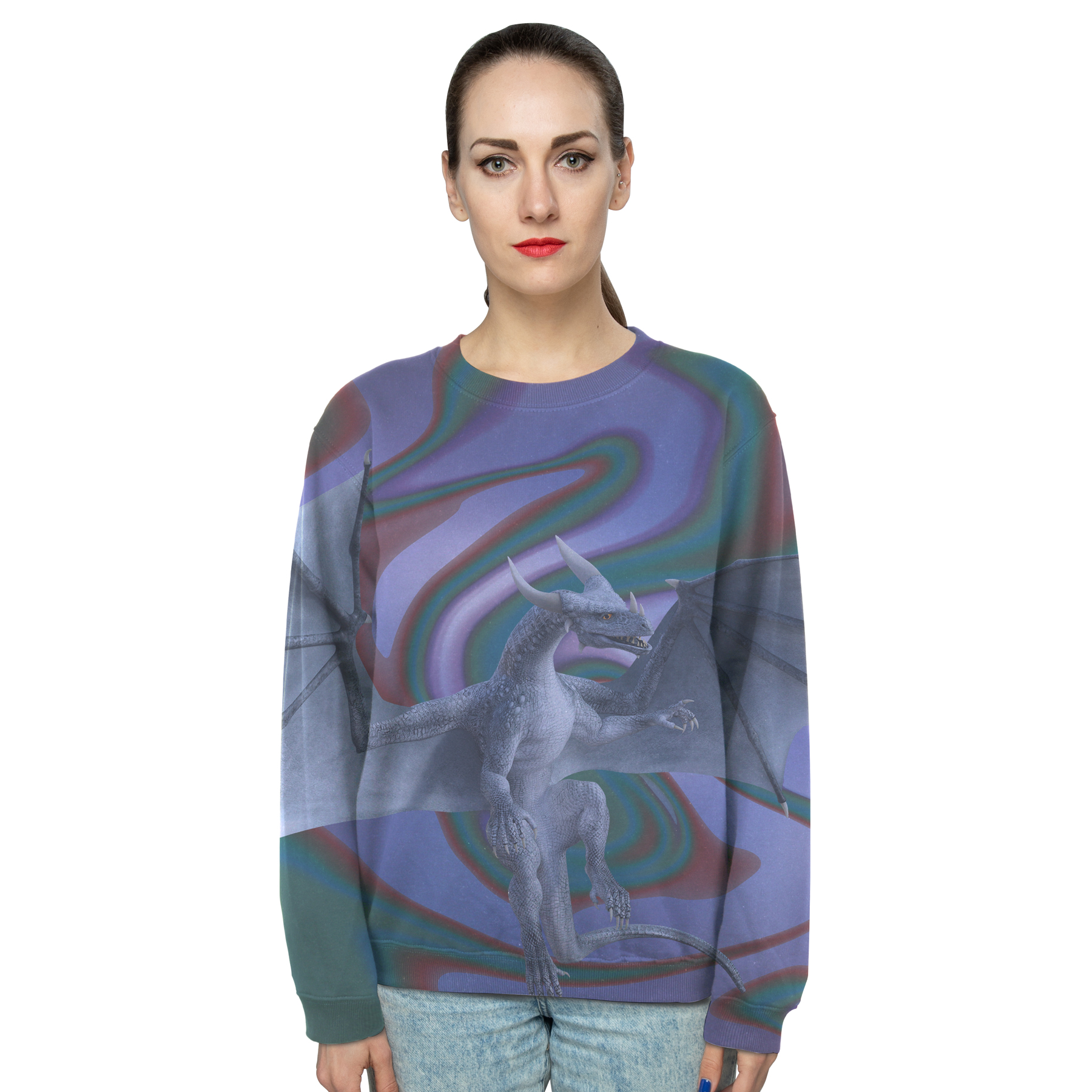 Custom Fully Sublimated Crew Neck Sweatshirts 7