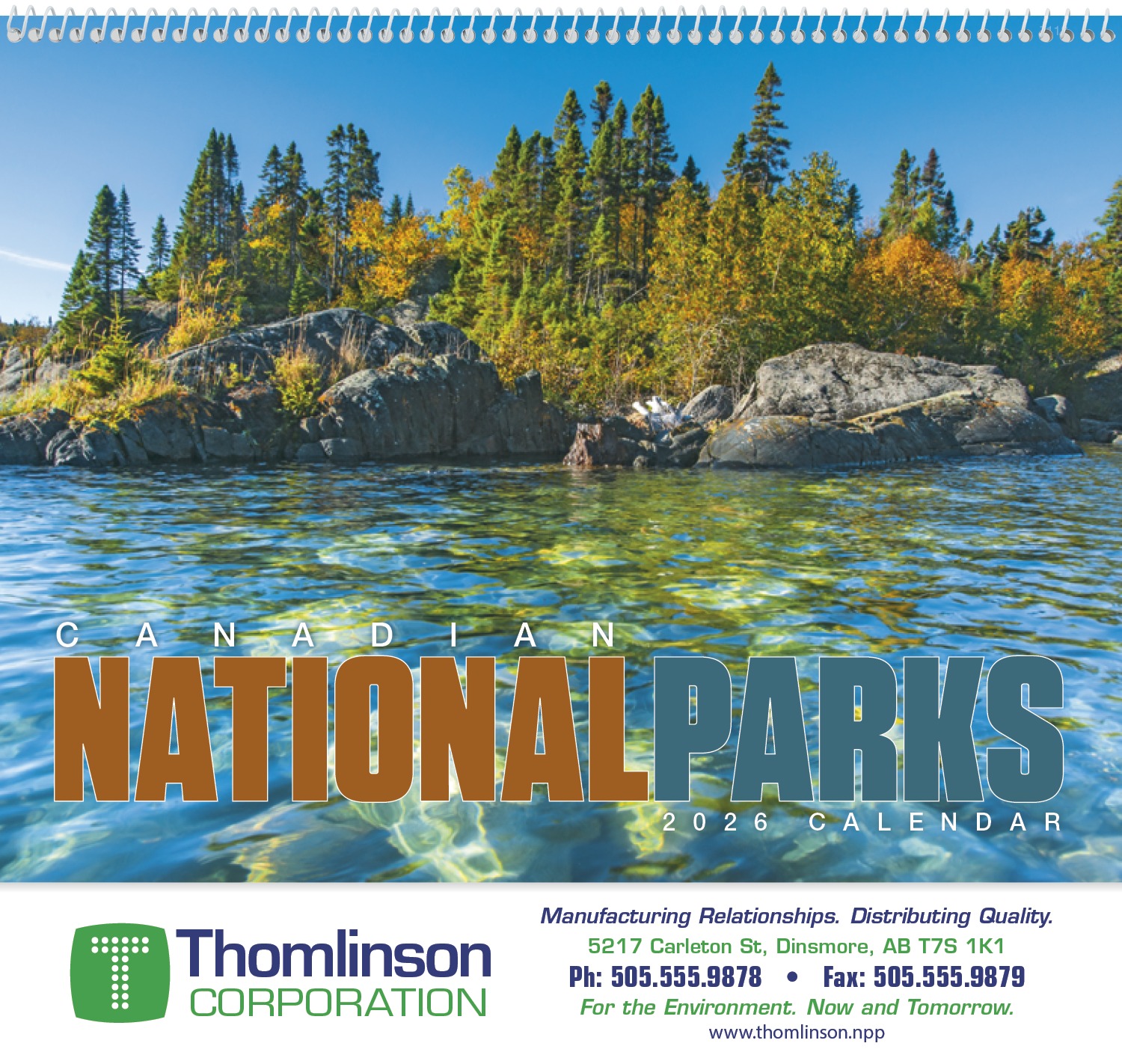 Good Value™ Canadian National Parks - Spiral Calendar 8