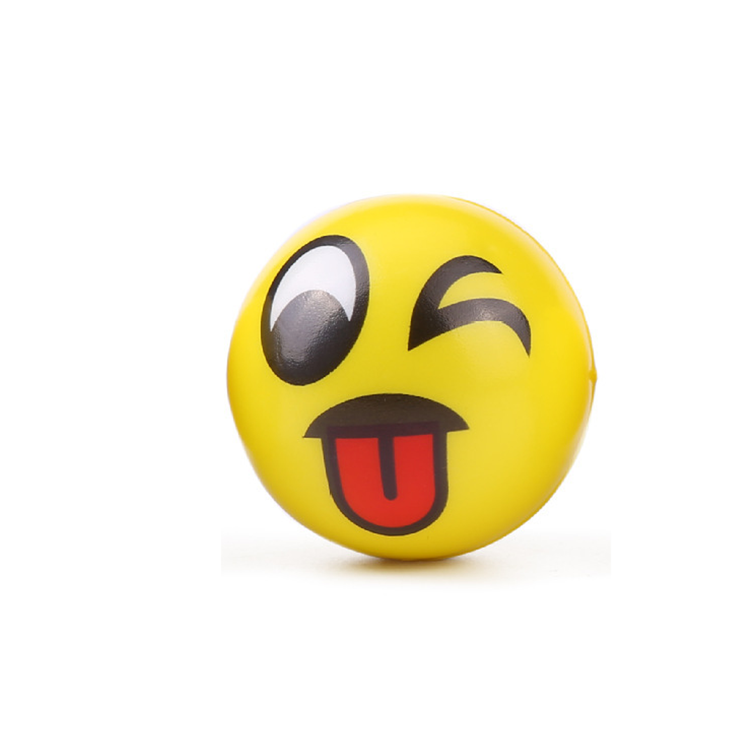 Children's PU Soft Emoji Stress Relief Squeeze Ball 6