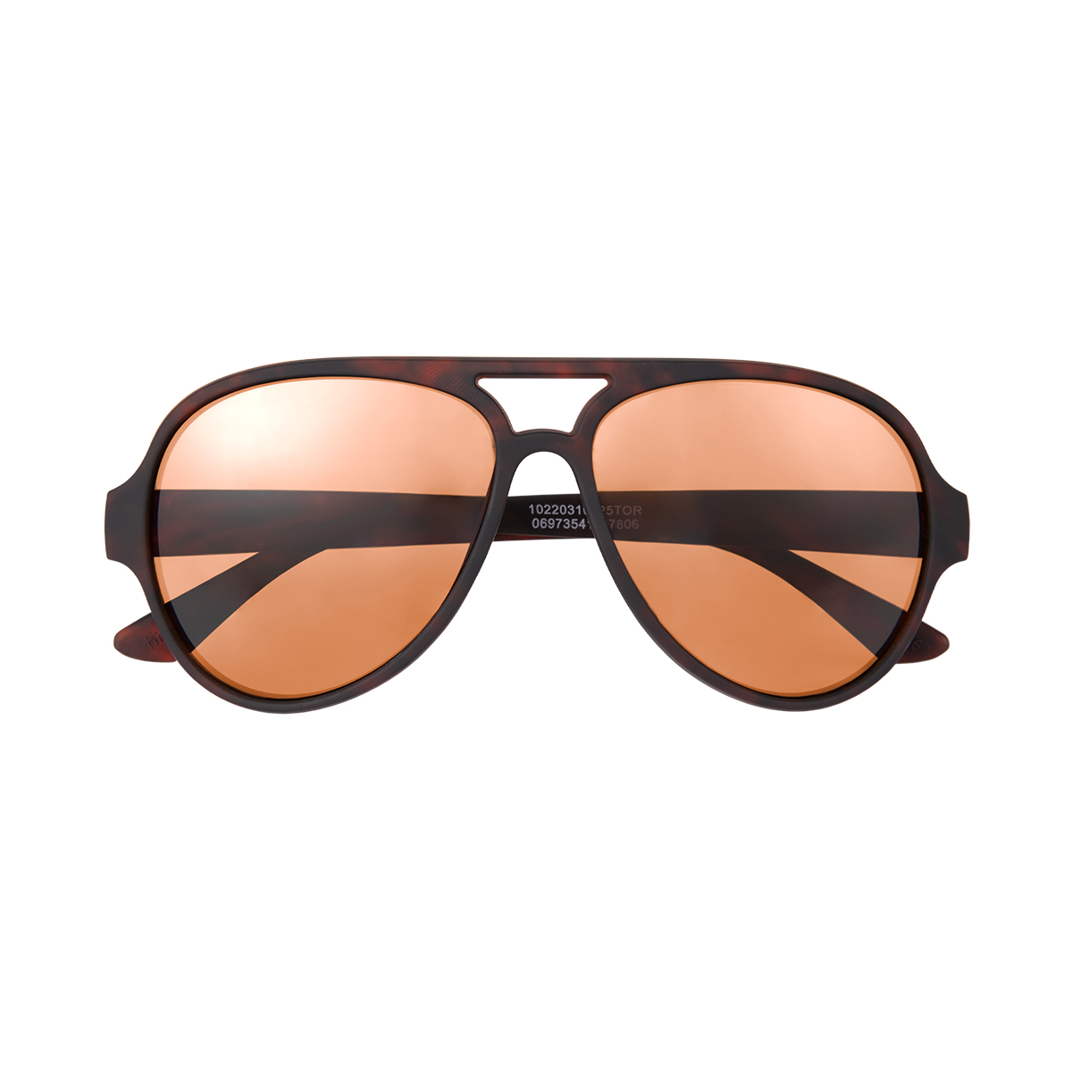 RUBBERIZED RECYCLED FRAME AVIATOR SUNGLASSES 15